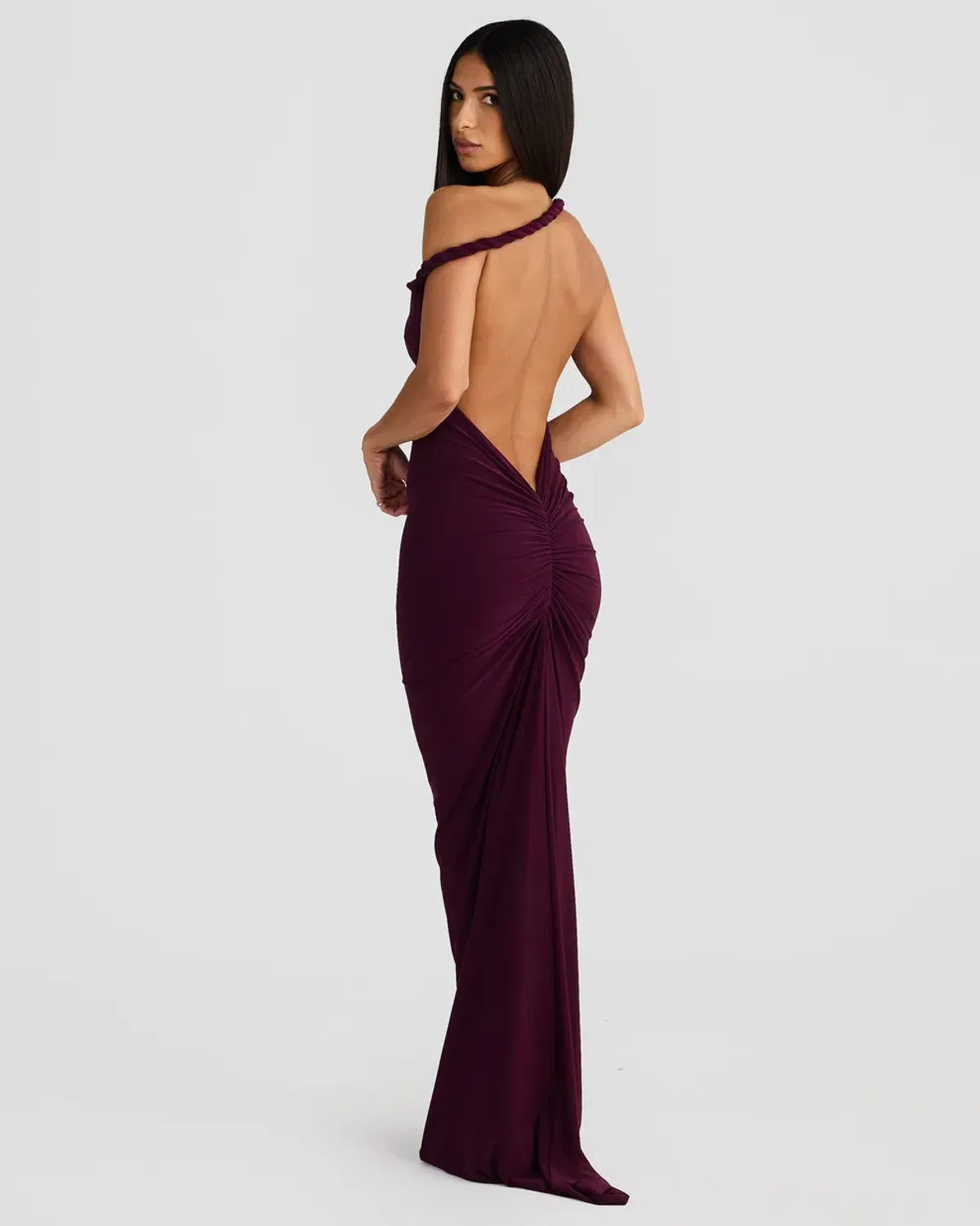 Melani The Label Maia Maxi Gown Mulberry  Size 6 - Image 2