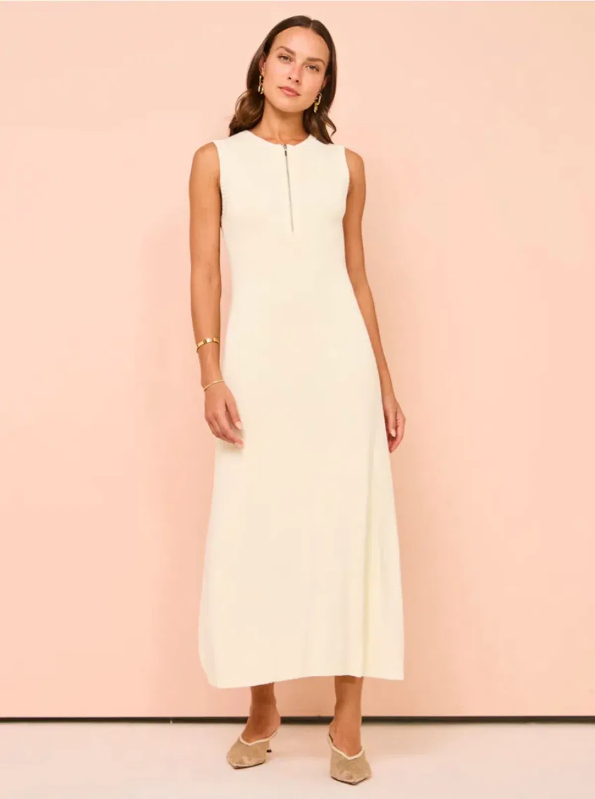 Anna Quan Jennie Dress in White Size AU 14 - Image 1