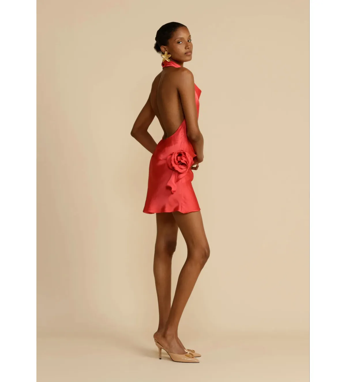 Arcina Ori Rosa Mini Dress in Pink Size XS AU 6 - Image 2