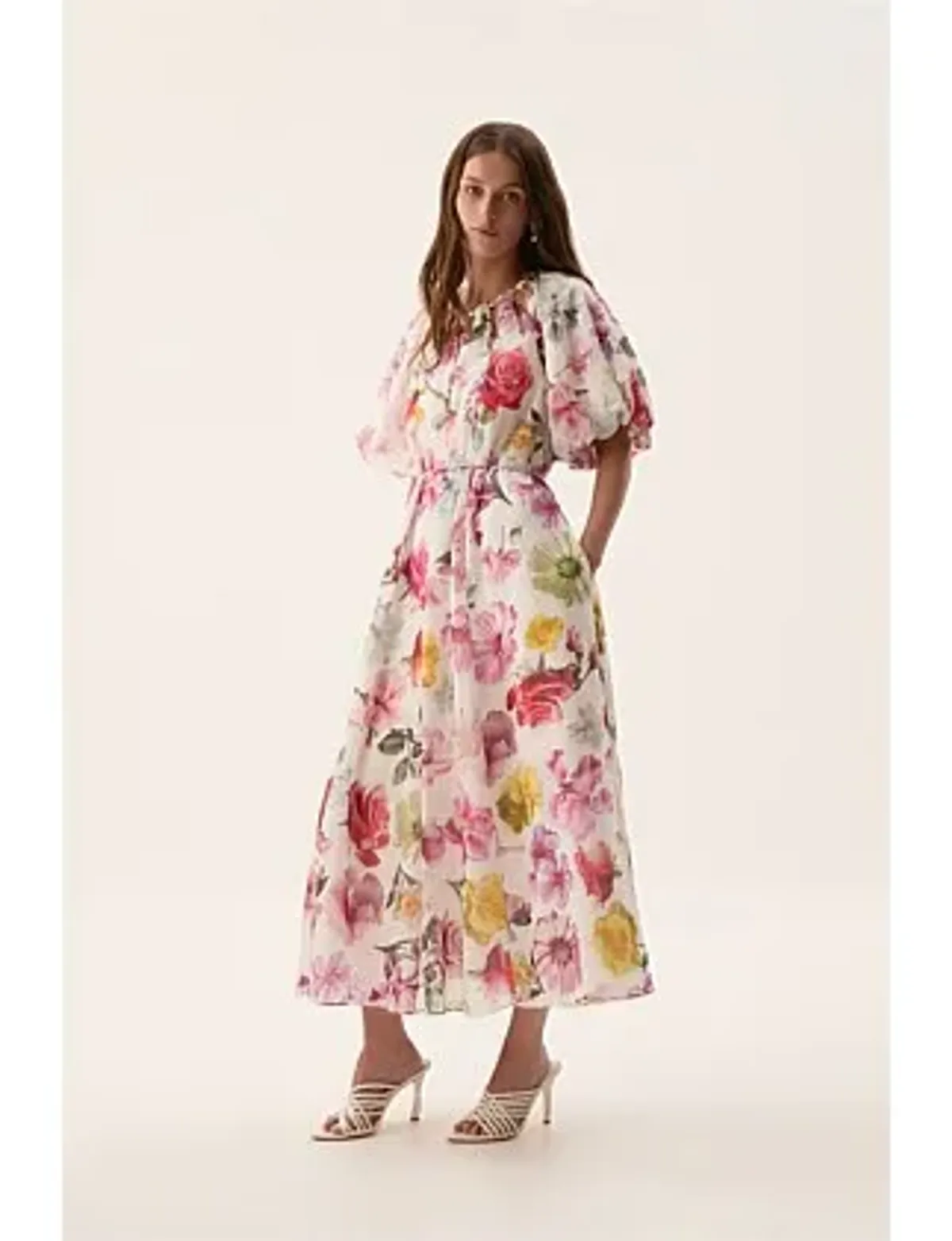 Aje Fleur Midi Dress Size 8/S - Image 2