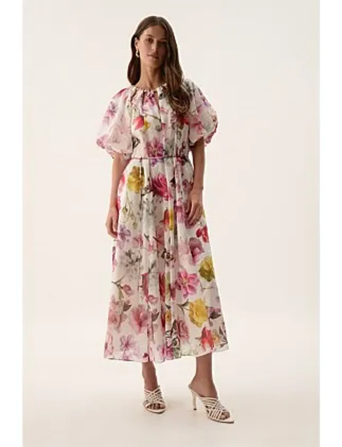 Aje Fleur Midi Dress Size 8/S - Image 4