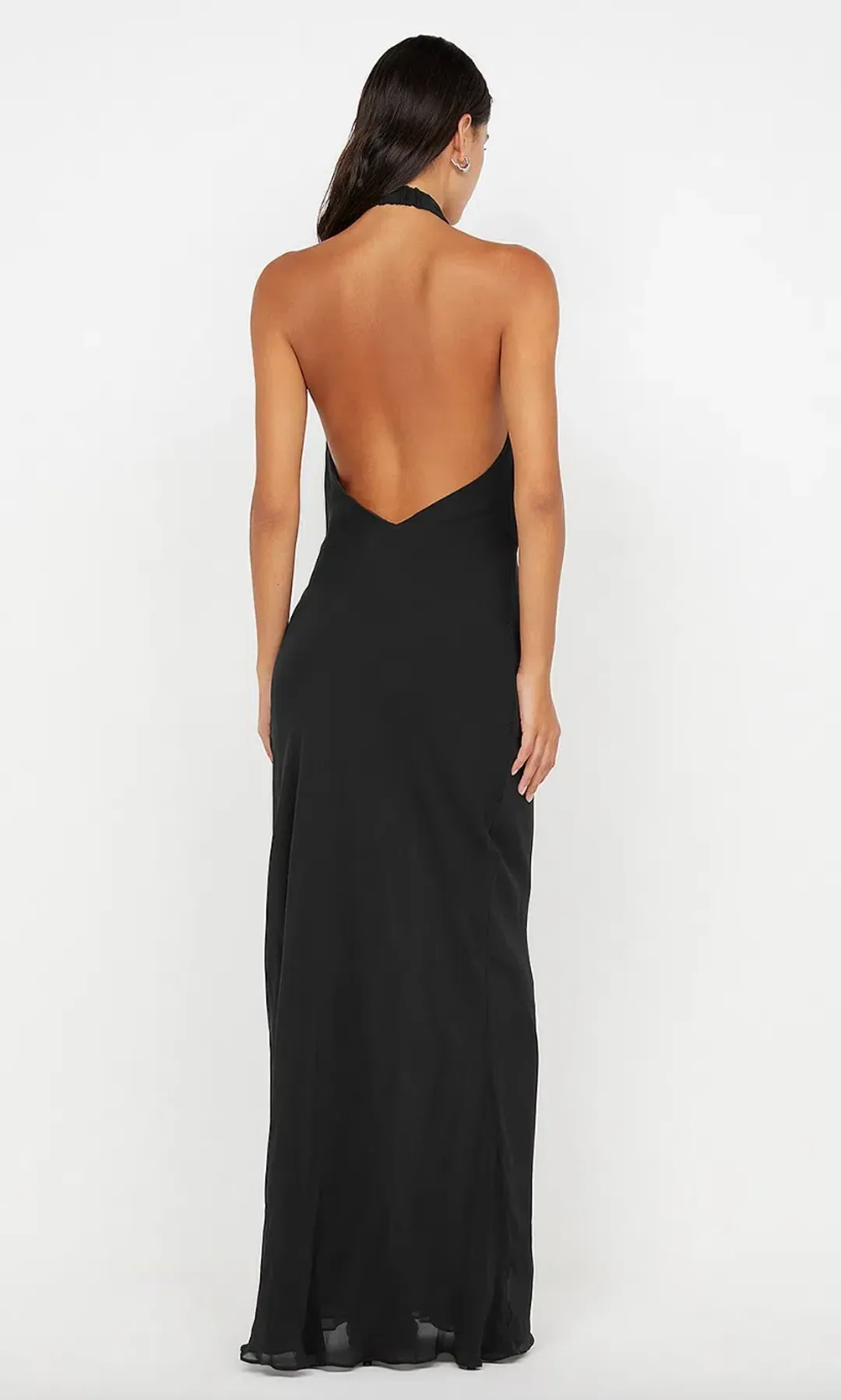 Bec Bridge Soneva Wrap Dress Black Size 8  for rent on The Volte - main image