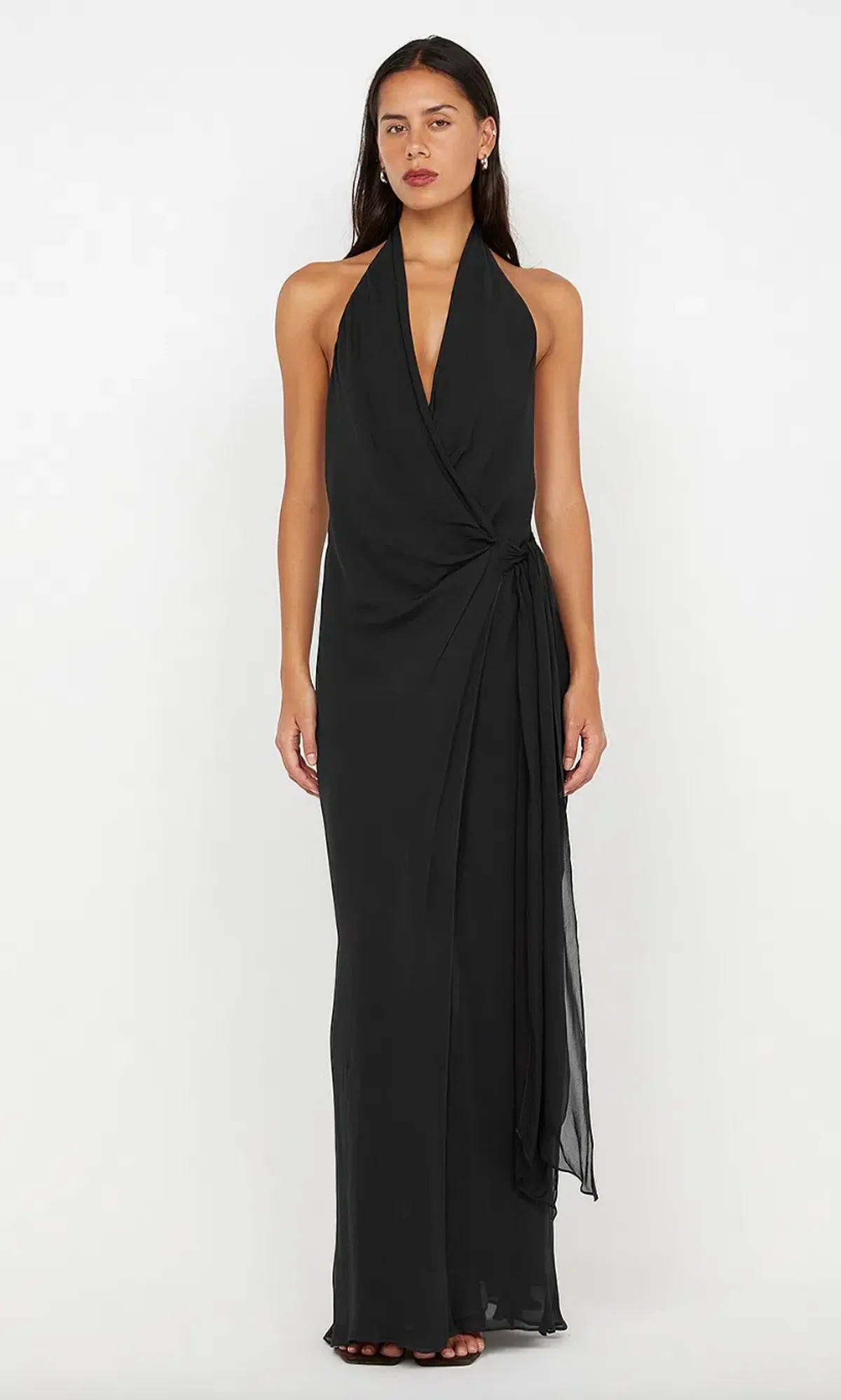 Bec Bridge Soneva Wrap Dress Black Size 8  - Image 6