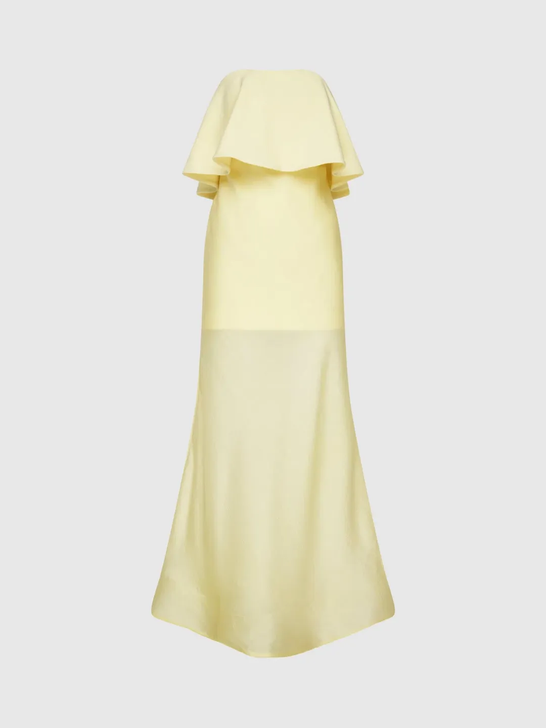 Sheike Gemini Maxi Dress Yellow Size 8 for rent on The Volte - main image
