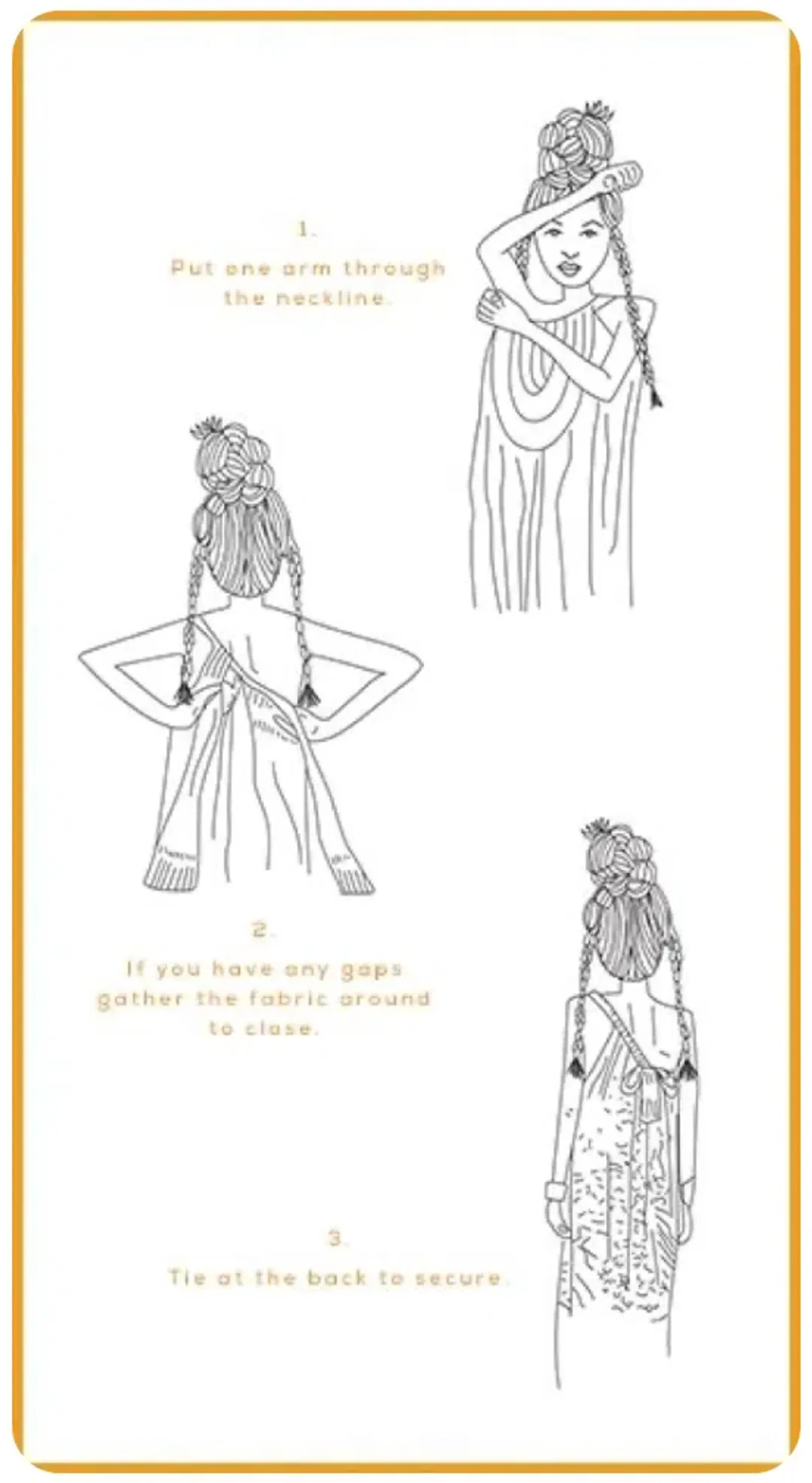 Camilla Gaudi Tribute Drawstring Dress Multi Print One Size for rent on The Volte - main image