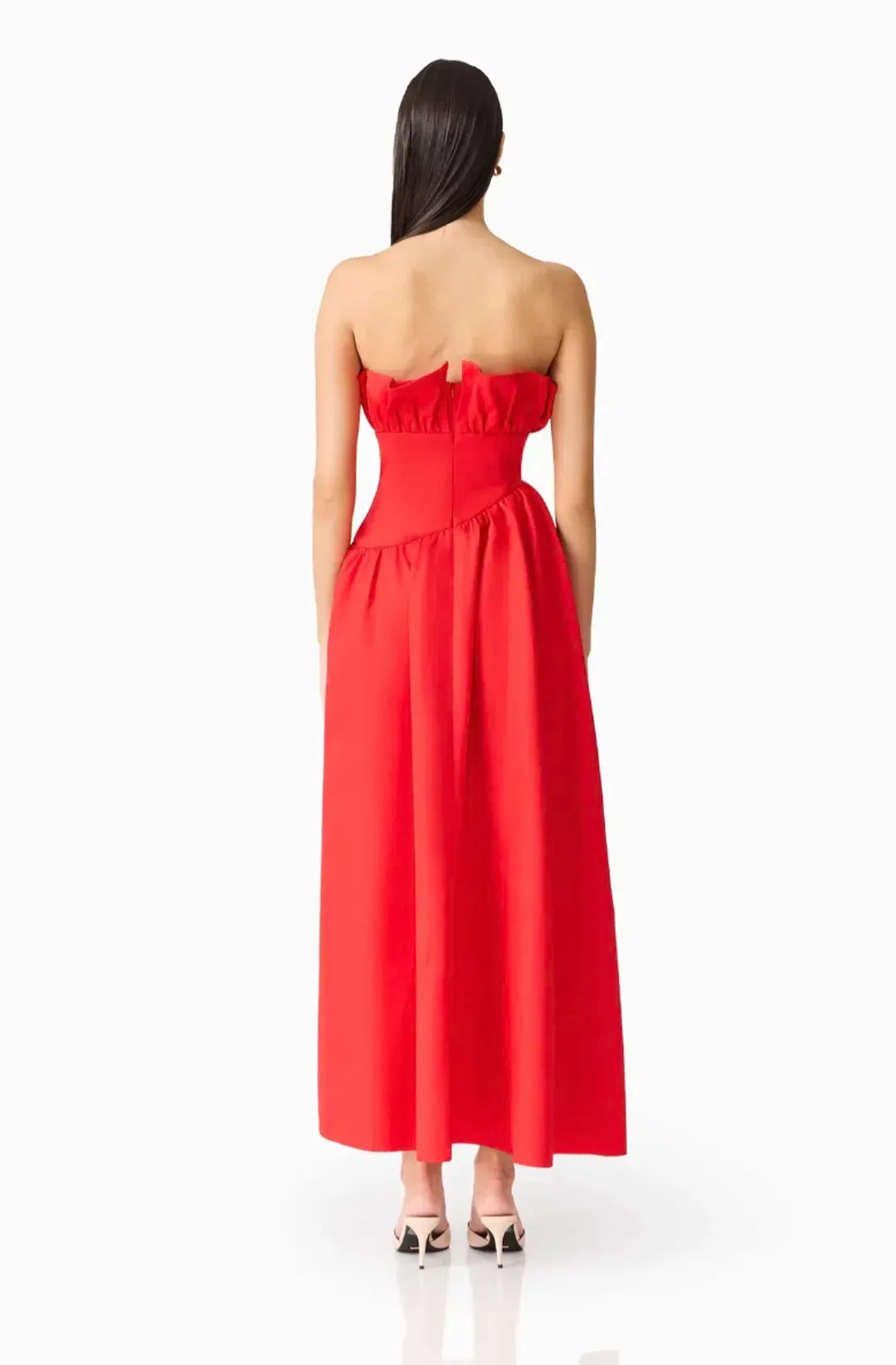 Elliatt Laurel Maxi Dress Red Size S / AU 8 for rent on The Volte - main image