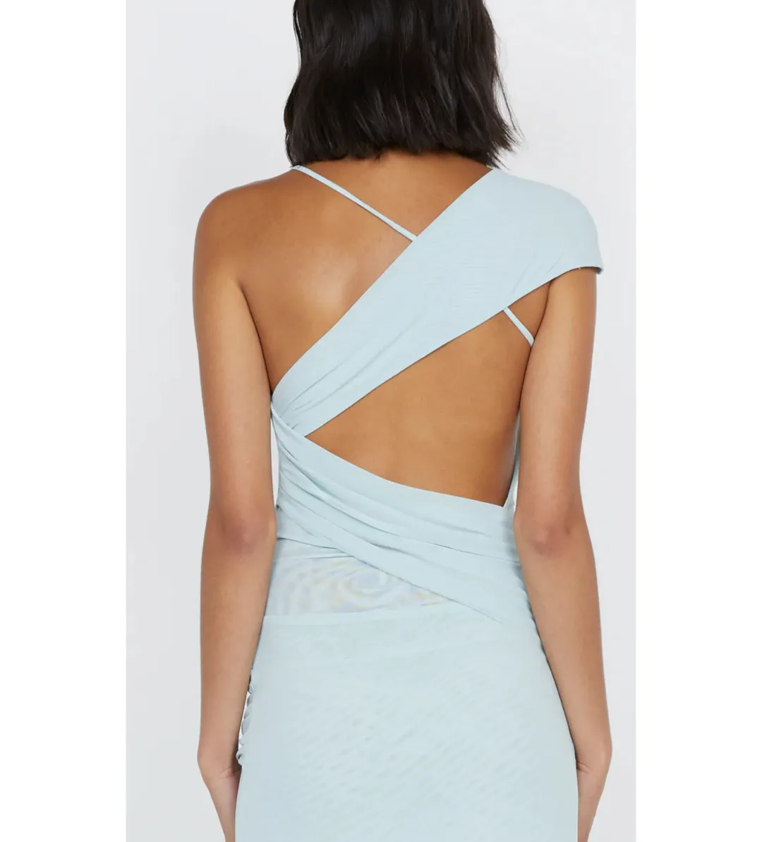 Bec & Bridge Alara Asym Maxi Dress Ocean Mist Size 8 for rent on The Volte - main image