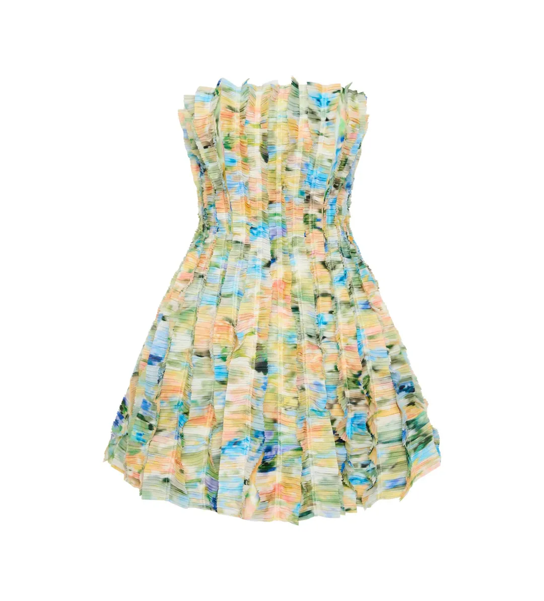 Aje Hybrid Sleeveless Mini Dress in Floral Haze Size AU 4 for rent on The Volte - main image