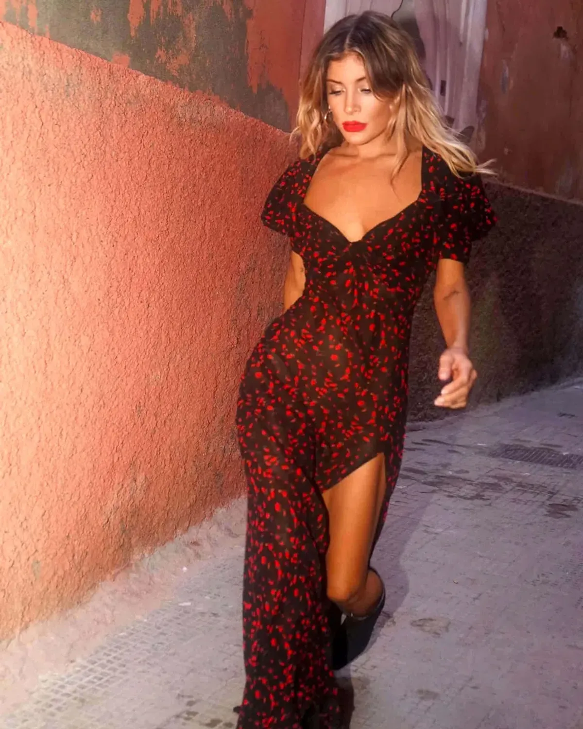 Rat & Boa Magnolia Floral Dress Black Floral Size XS/AU 6 - Image 3