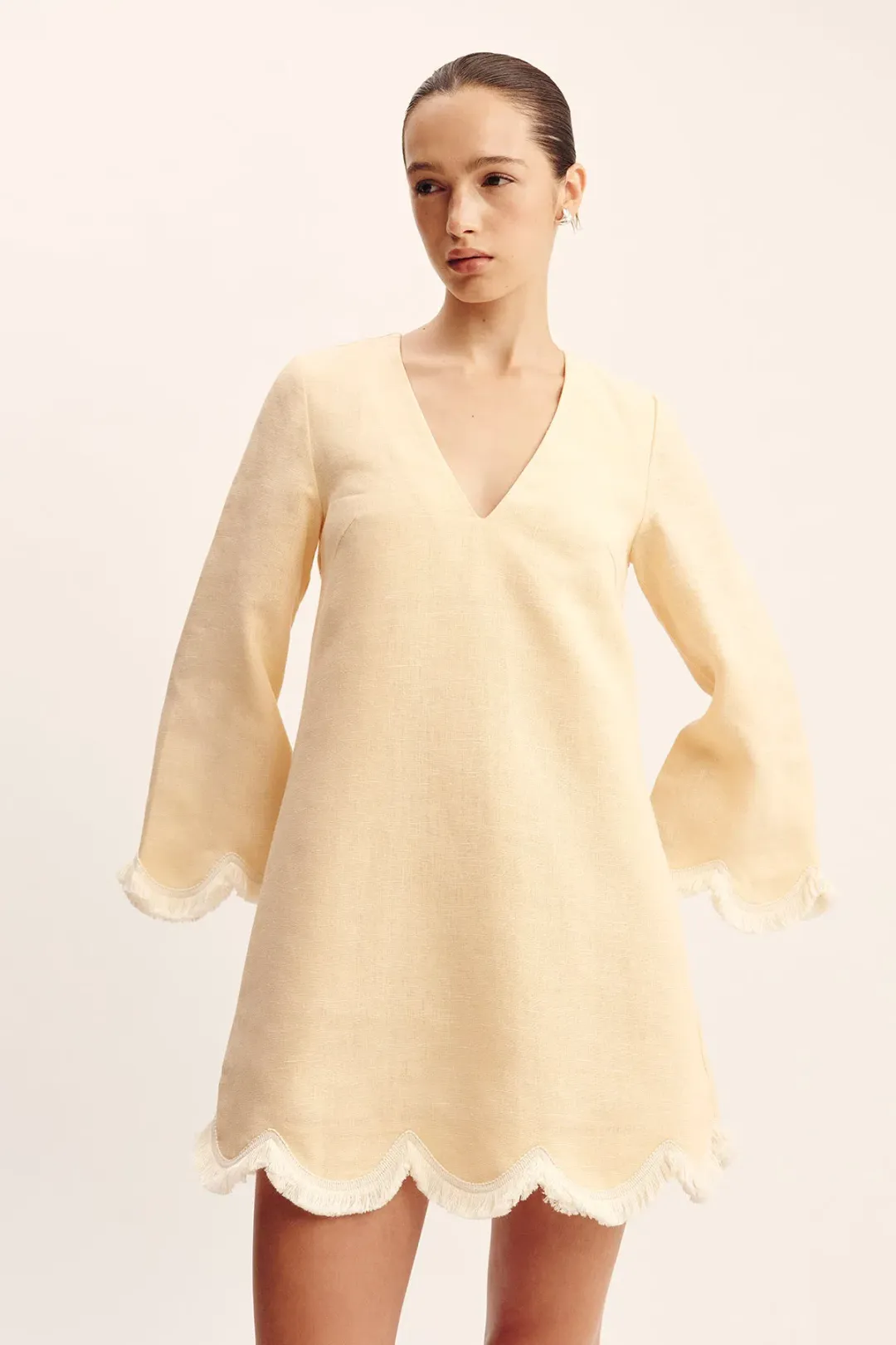 Posse the Label Essie Mini Kaftan Dusty Citron Size 10 for rent on The Volte - main image