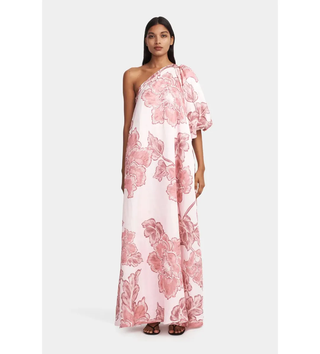 Hansen and Gretel Carmen Maxi Dress Orchid Bloom Size AU 10 for rent on The Volte - main image
