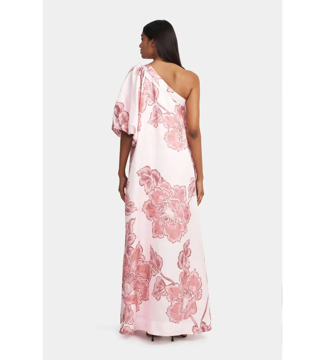 Hansen and Gretel Carmen Maxi Dress Orchid Bloom Size AU 10 for rent on The Volte - main image