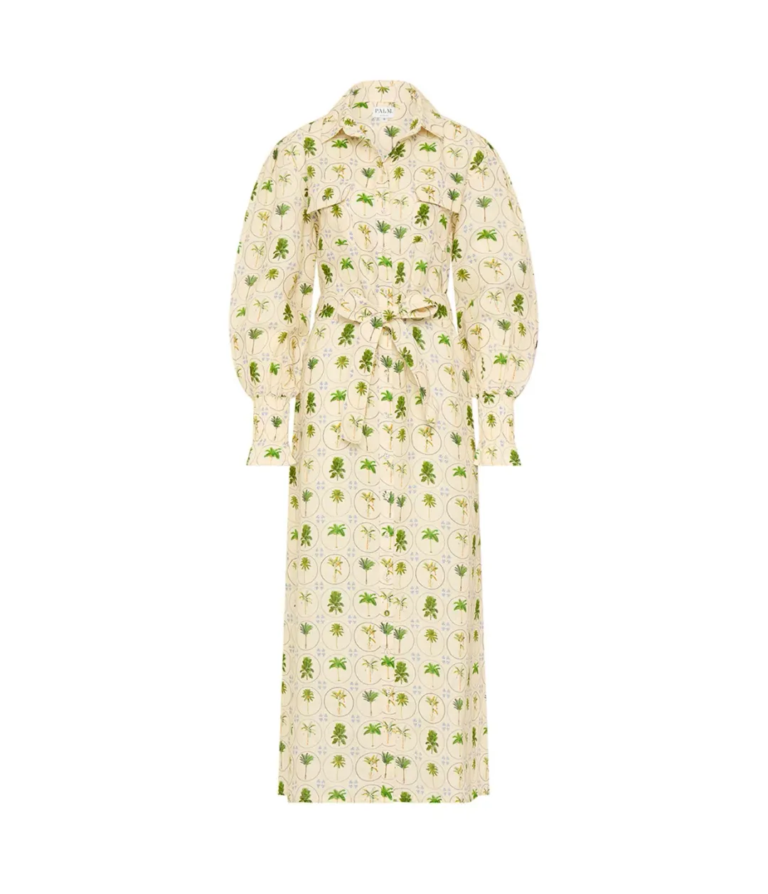 Palm Noosa Marigold Dress Tropical Palm Size 10 for rent on The Volte - main image