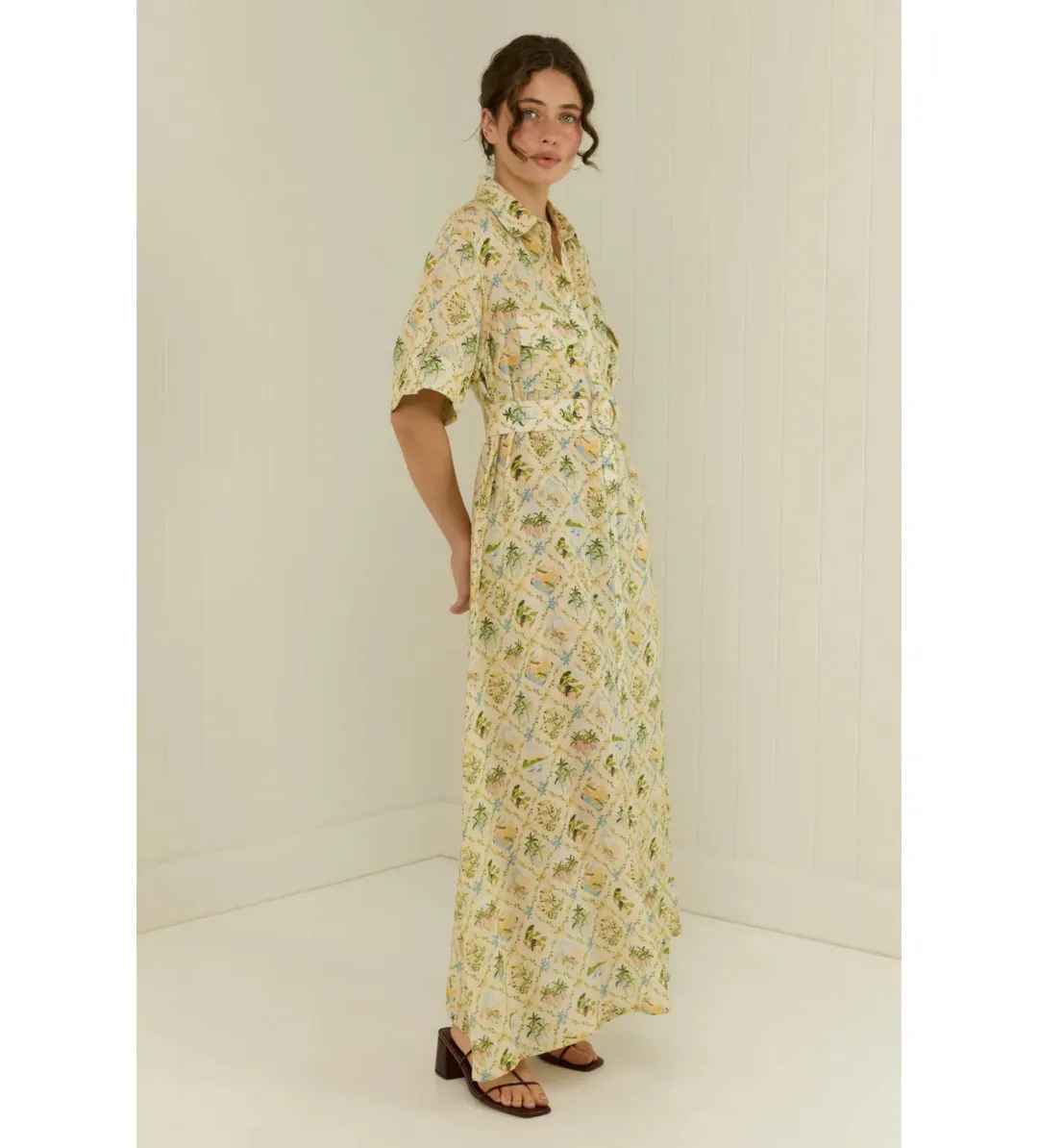 Palm Noosa Memento Maxi Dress Honolulu Size AU 10 for rent on The Volte - main image