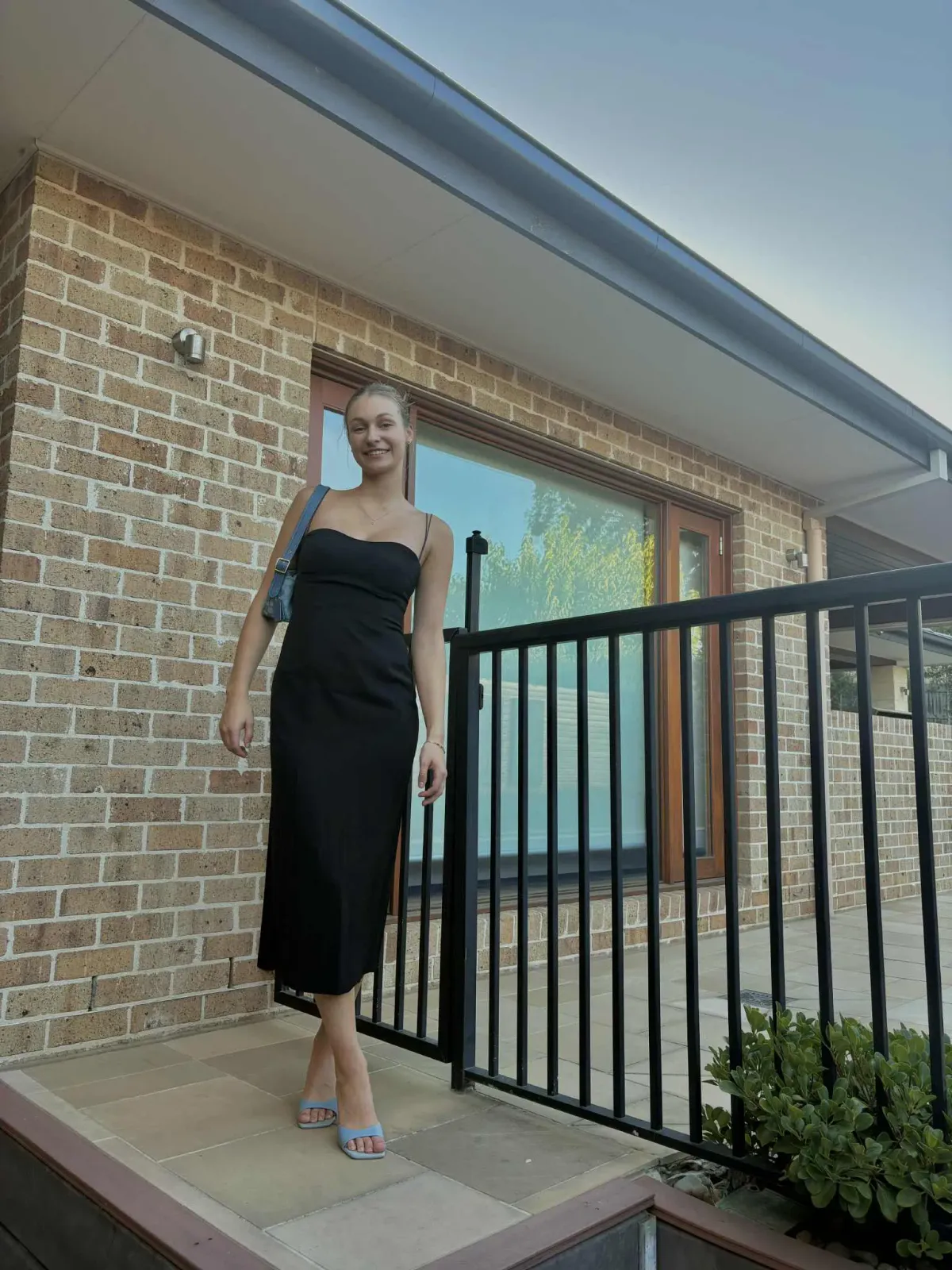 Viktoria and Woods Generation Midi Dress in Black Size S/ AU 8 - Image 3