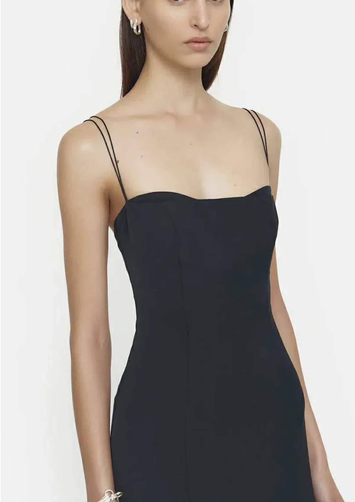 Viktoria and Woods Generation Midi Dress in Black Size S/ AU 8 - Image 2