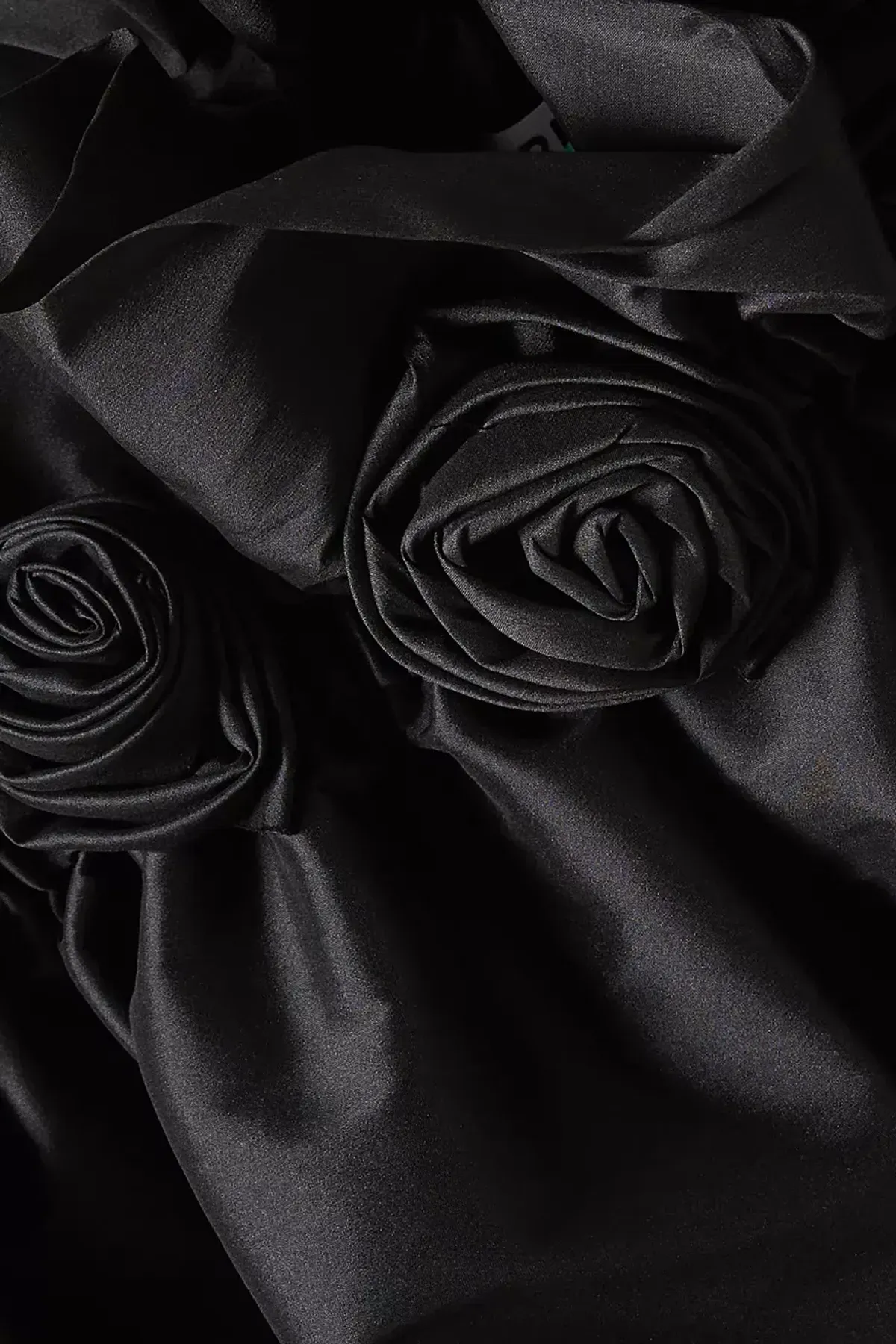 Bernadette Tilly Strapless Appliquéd Taffeta Mini Dress in Black Size 10 - Image 4