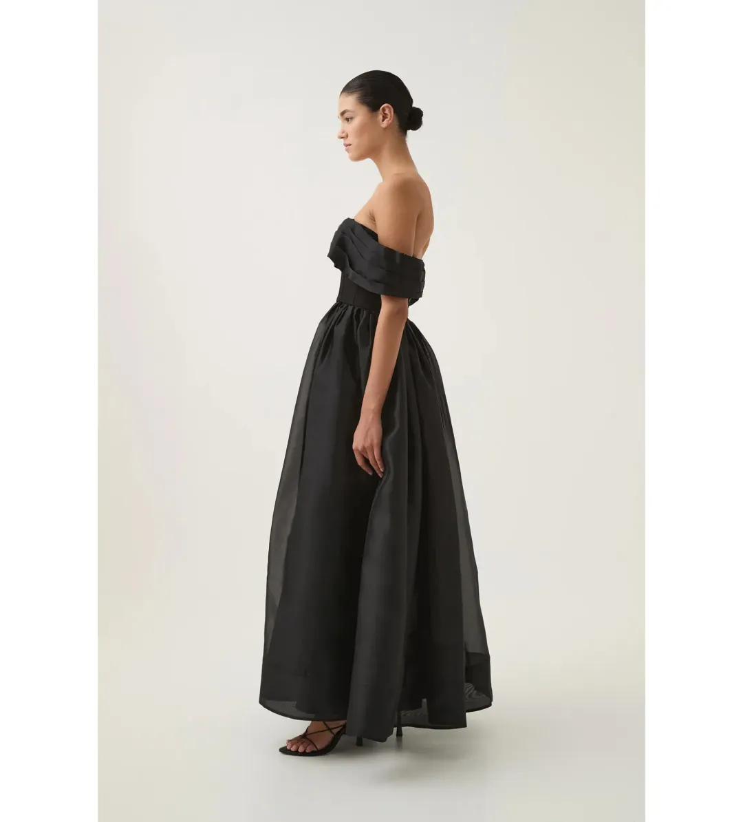 Aje Cordelia Corset Maxi Dress in Black Size S / AU 8 for rent on The Volte - main image