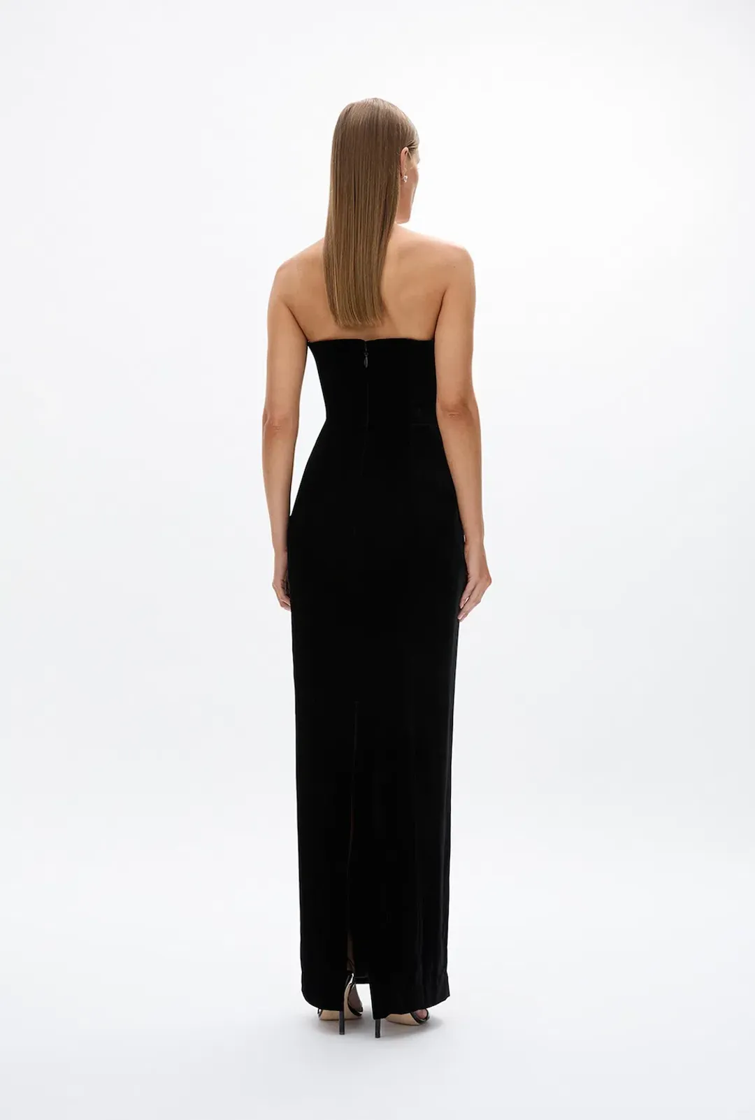 Rachel Gilbert Claudine Gown in Black Size 2 / AU 10 for rent on The Volte - main image