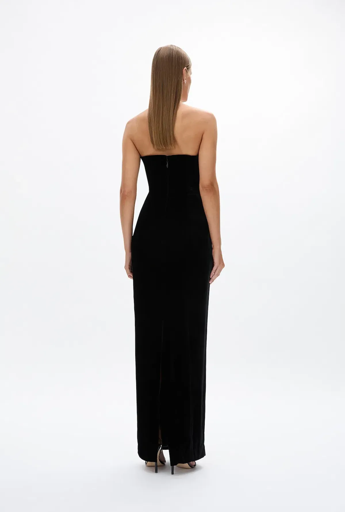 Rachel Gilbert Claudine Gown in Black Size 2 / AU 10 - Image 2