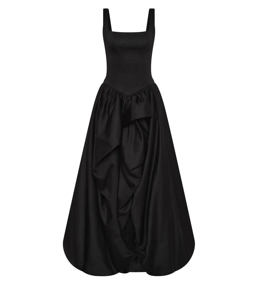 Aje Alani Gown Black Size AU 6 for rent on The Volte - main image