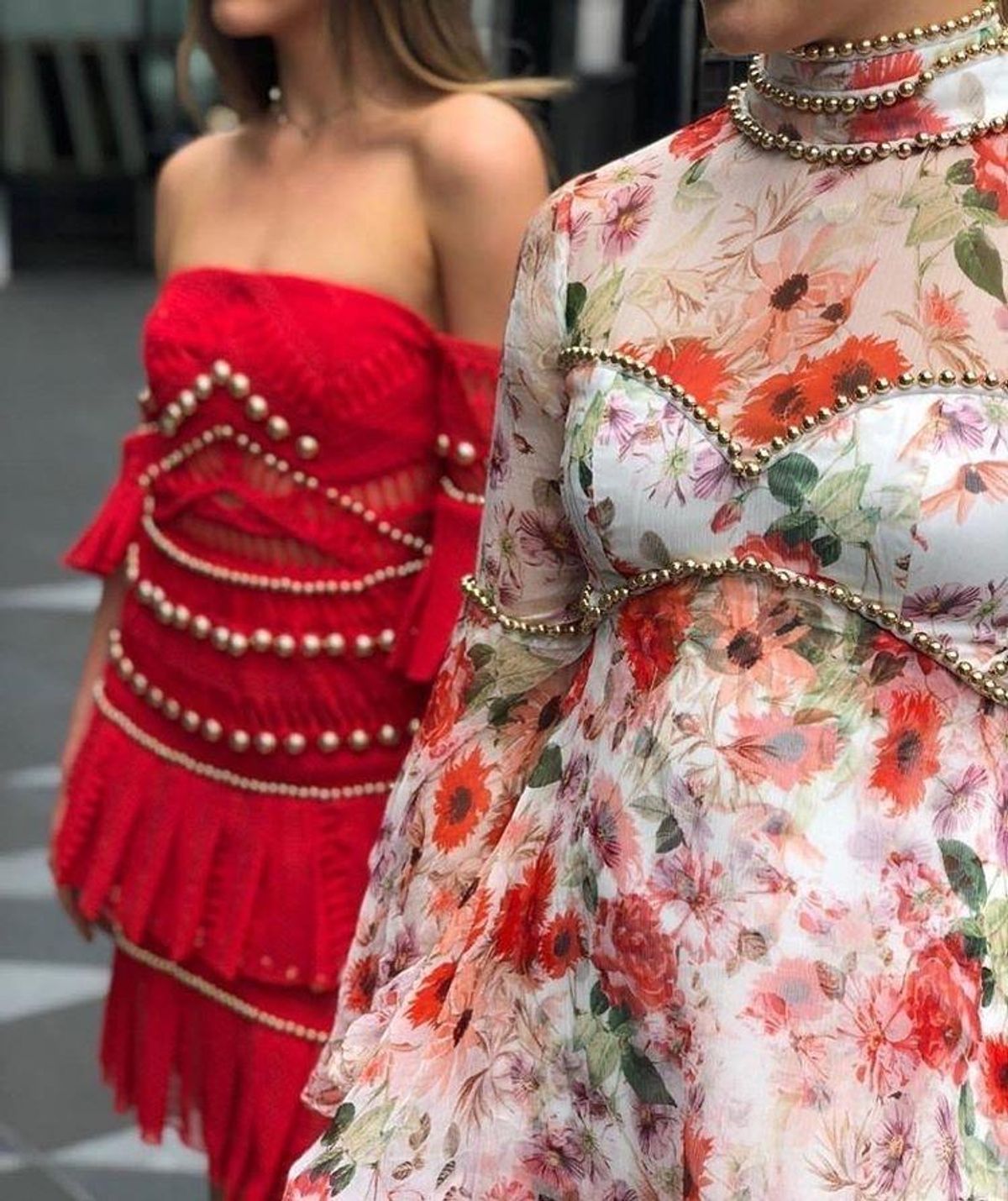 Thurley Meadow Dress Print Size 8 - Image 3