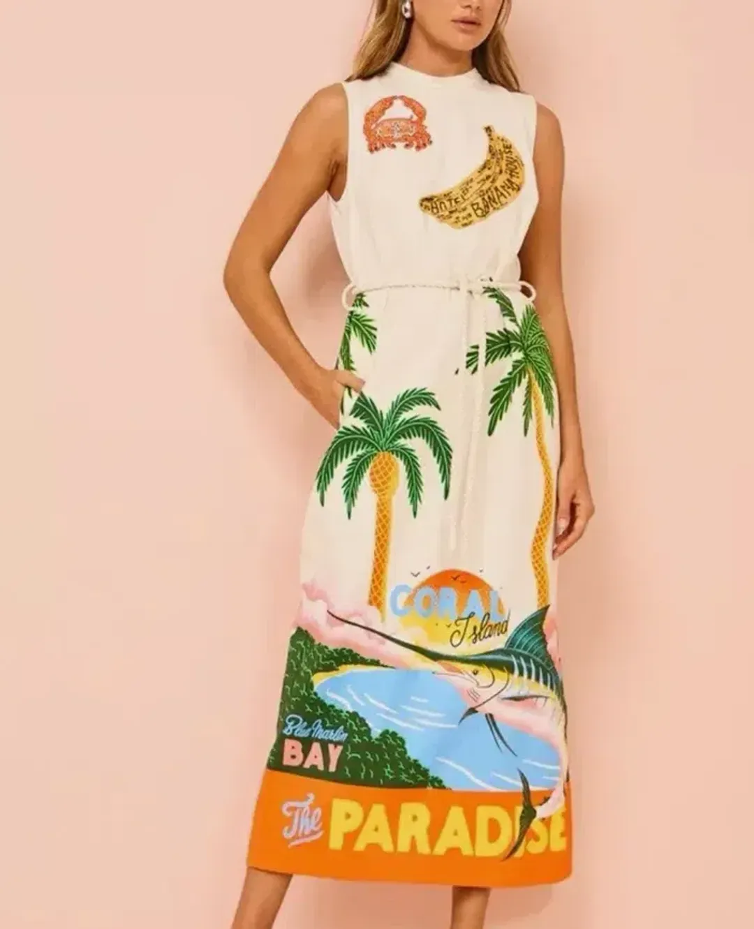 Alemais Samaki Midi Maxi Dress Size 14 for rent on The Volte - main image