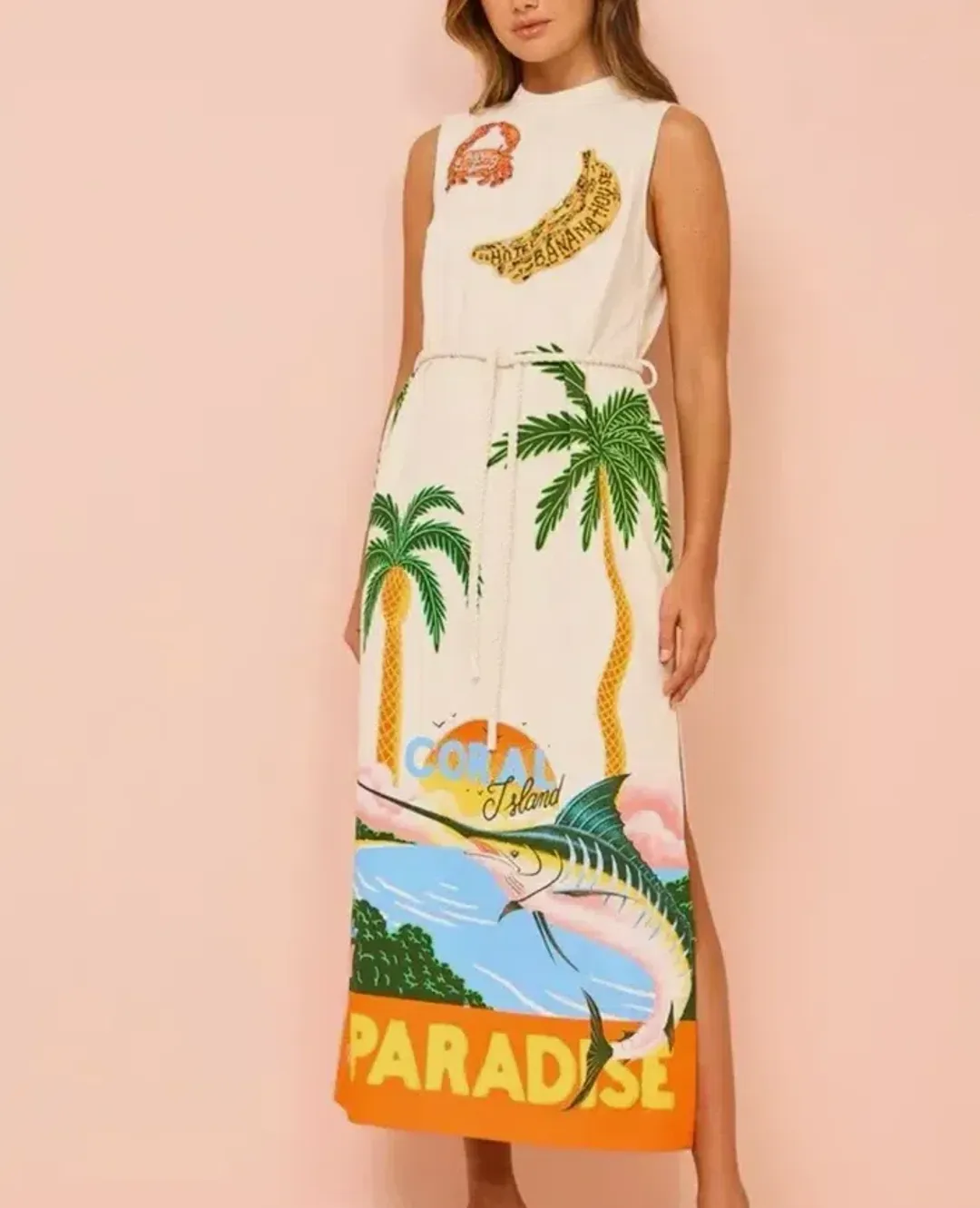 Alemais Samaki Midi Maxi Dress Size 14 for rent on The Volte - main image