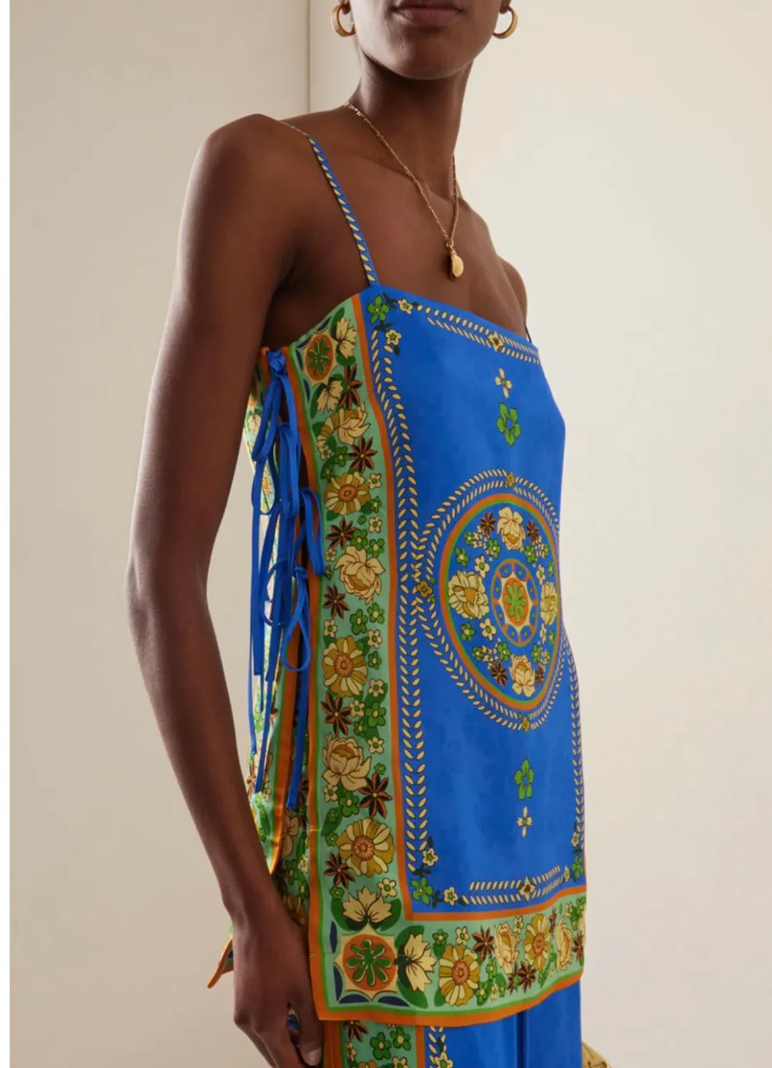 Alemais Linda Top Multi Floral Size 10 for rent on The Volte - main image