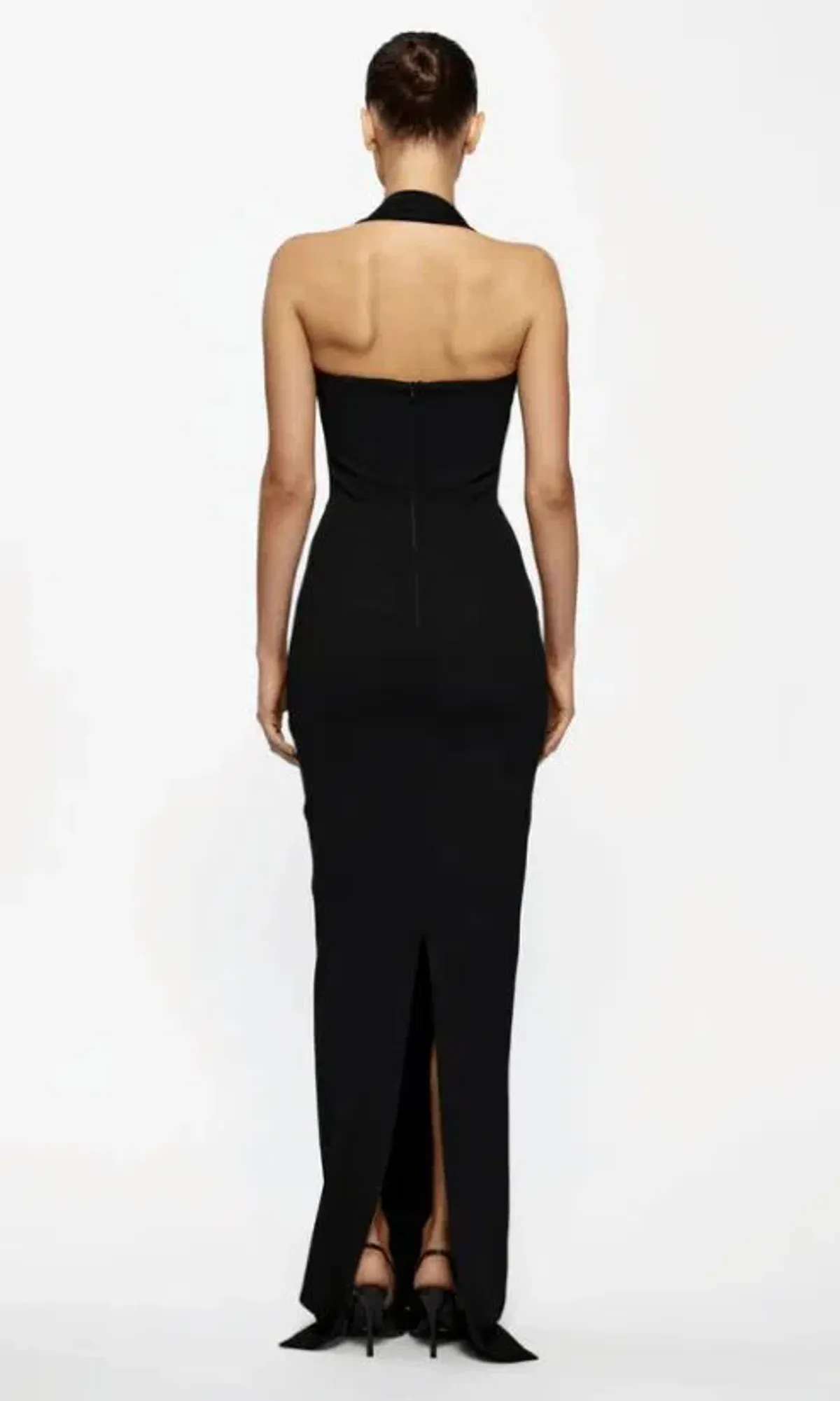 Effie Kats Marian Gown in Black Size 8 - Image 3