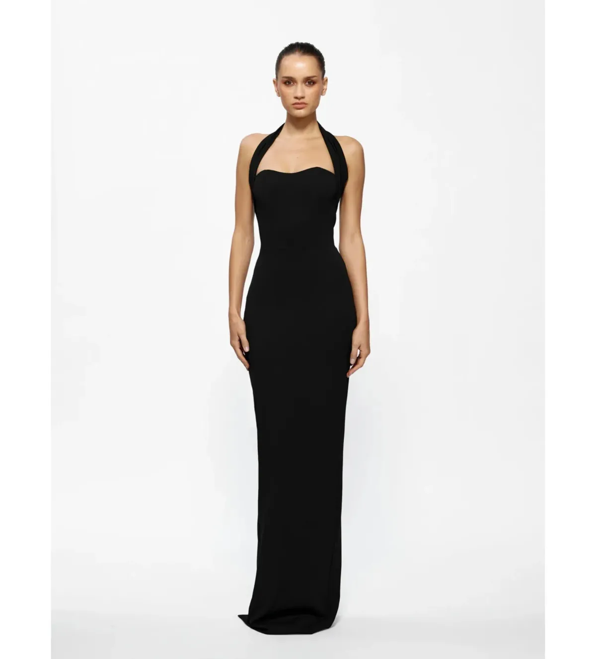 Effie Kats Marian Maxi Gown Black Size 10 - Image 1