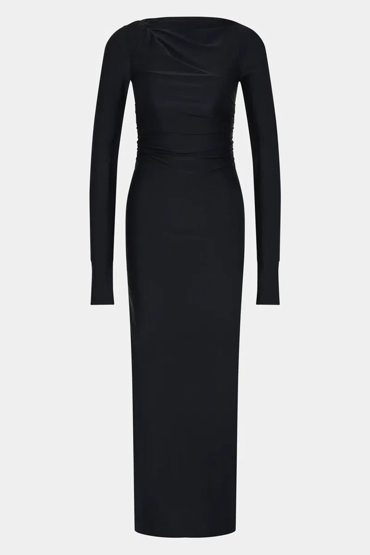 Sir The Label Elm Long Sleeve Midi Dress Black Size 10/M - Image 6