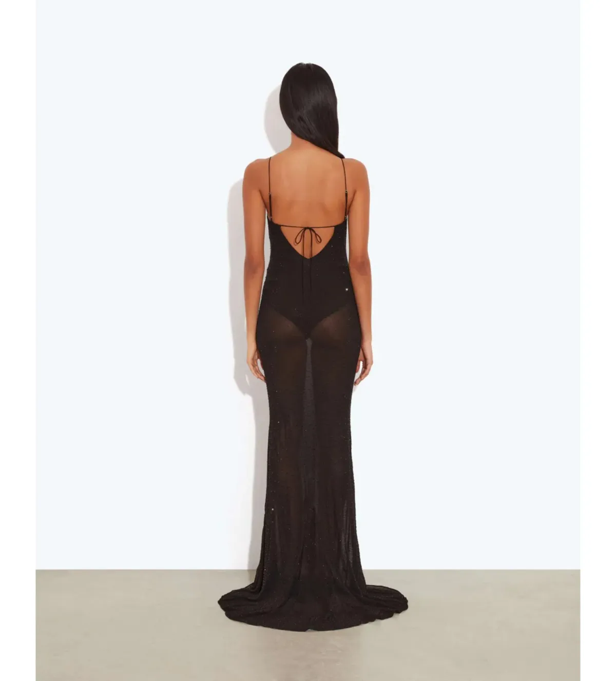 Rat & Boa Franzisca Maxi Dress Black Size XS / AU 6 - Image 3