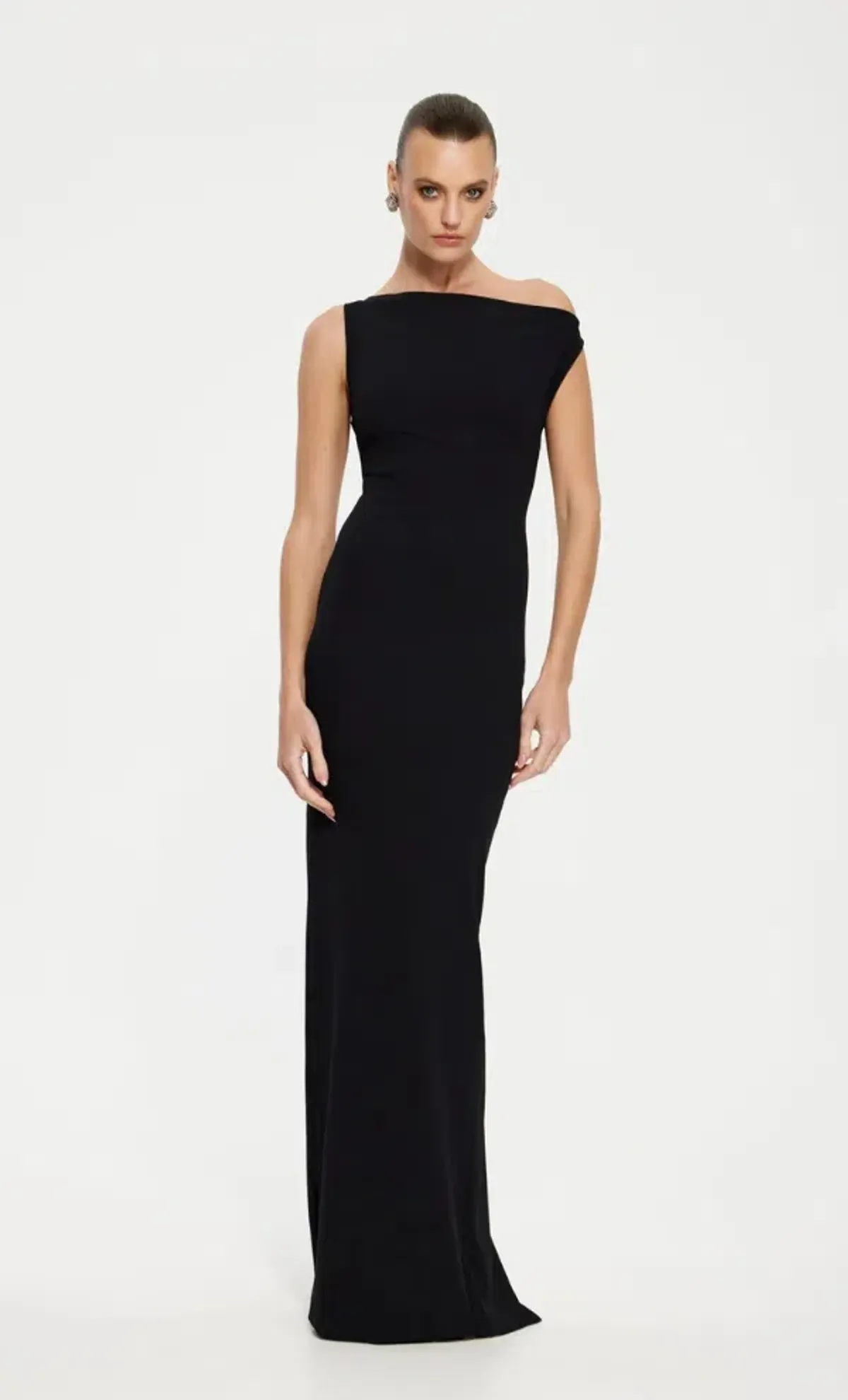 Effie Kats Inaya Gown Black Size 6 - Image 1