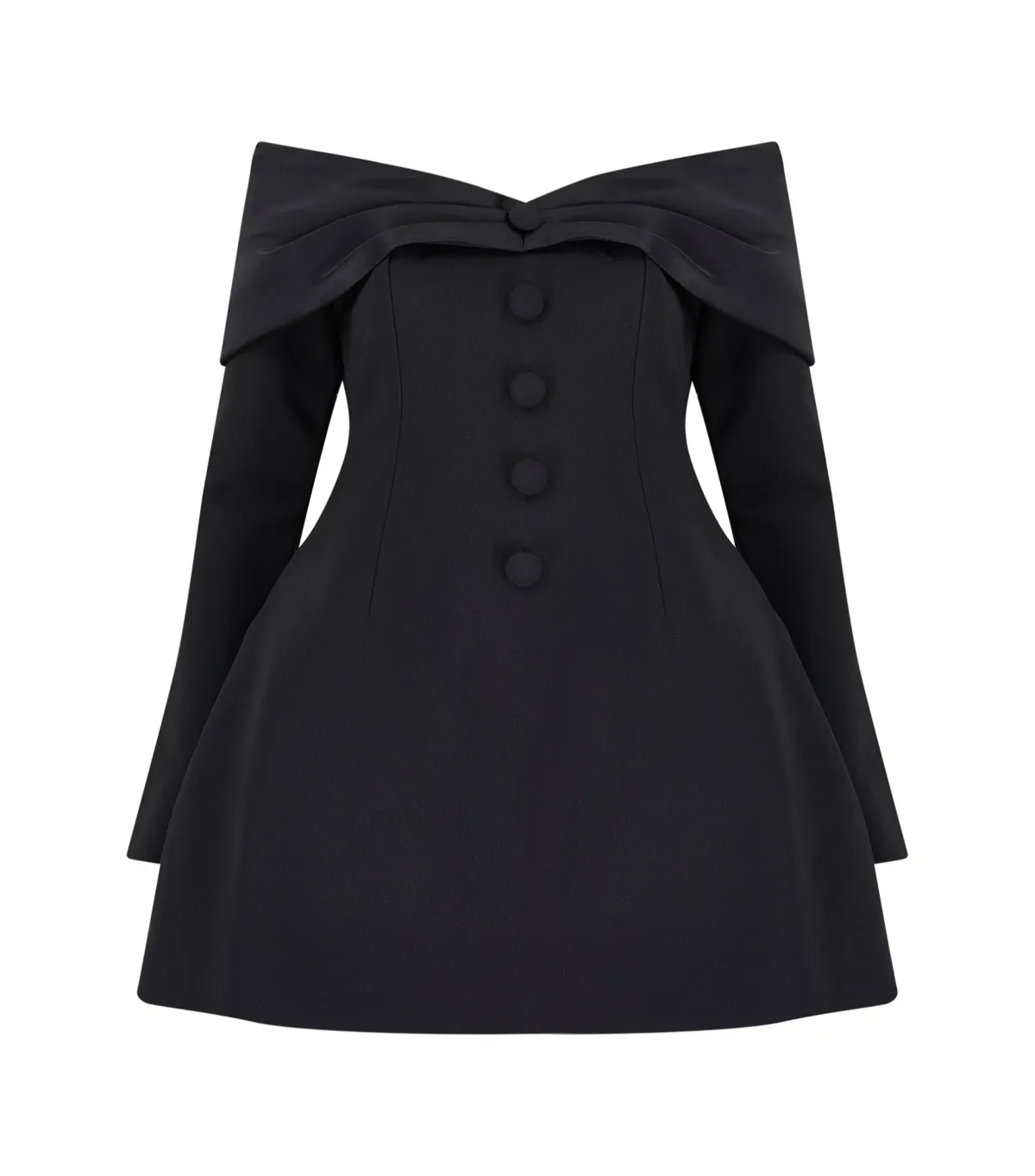 Odd Muse The Ultimate Muse Bow Mini Dress Black Size AU 4  - Image 5