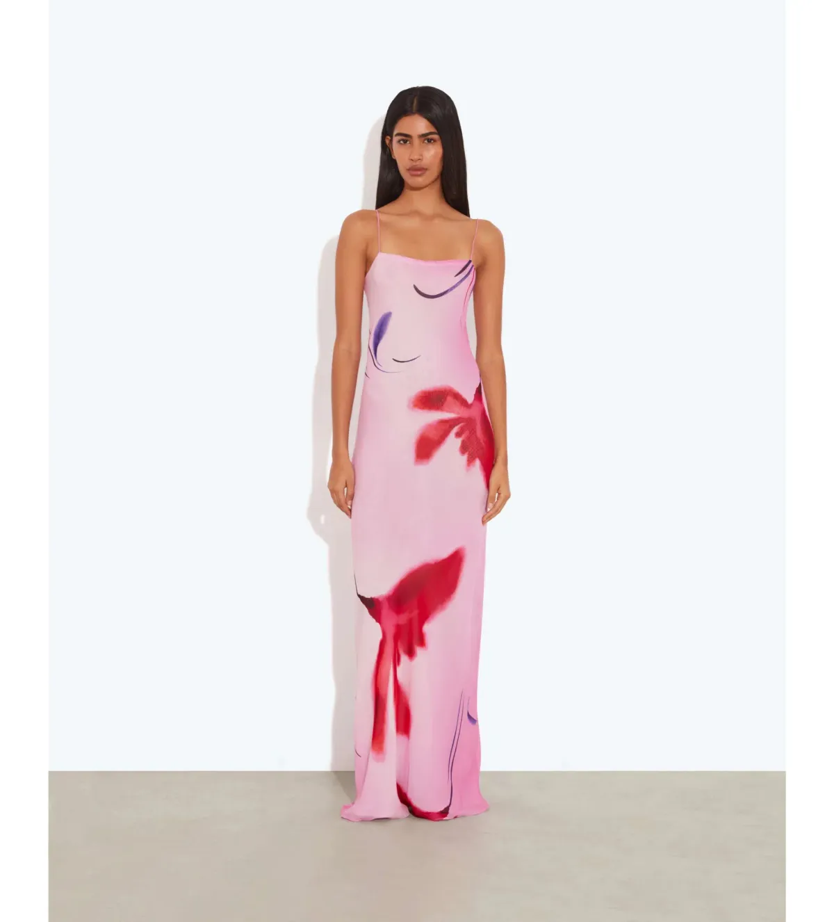 Rat & Boa Alici Pink Floral Maxi Dress Size 10 - Image 1