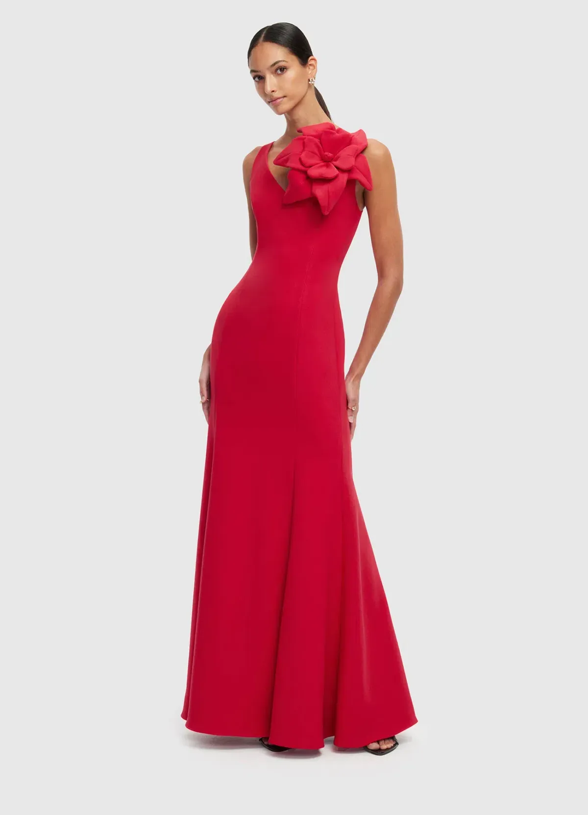 Leo Lin Eugenie Gown Rosa Maxi Size AU 10 - Image 1