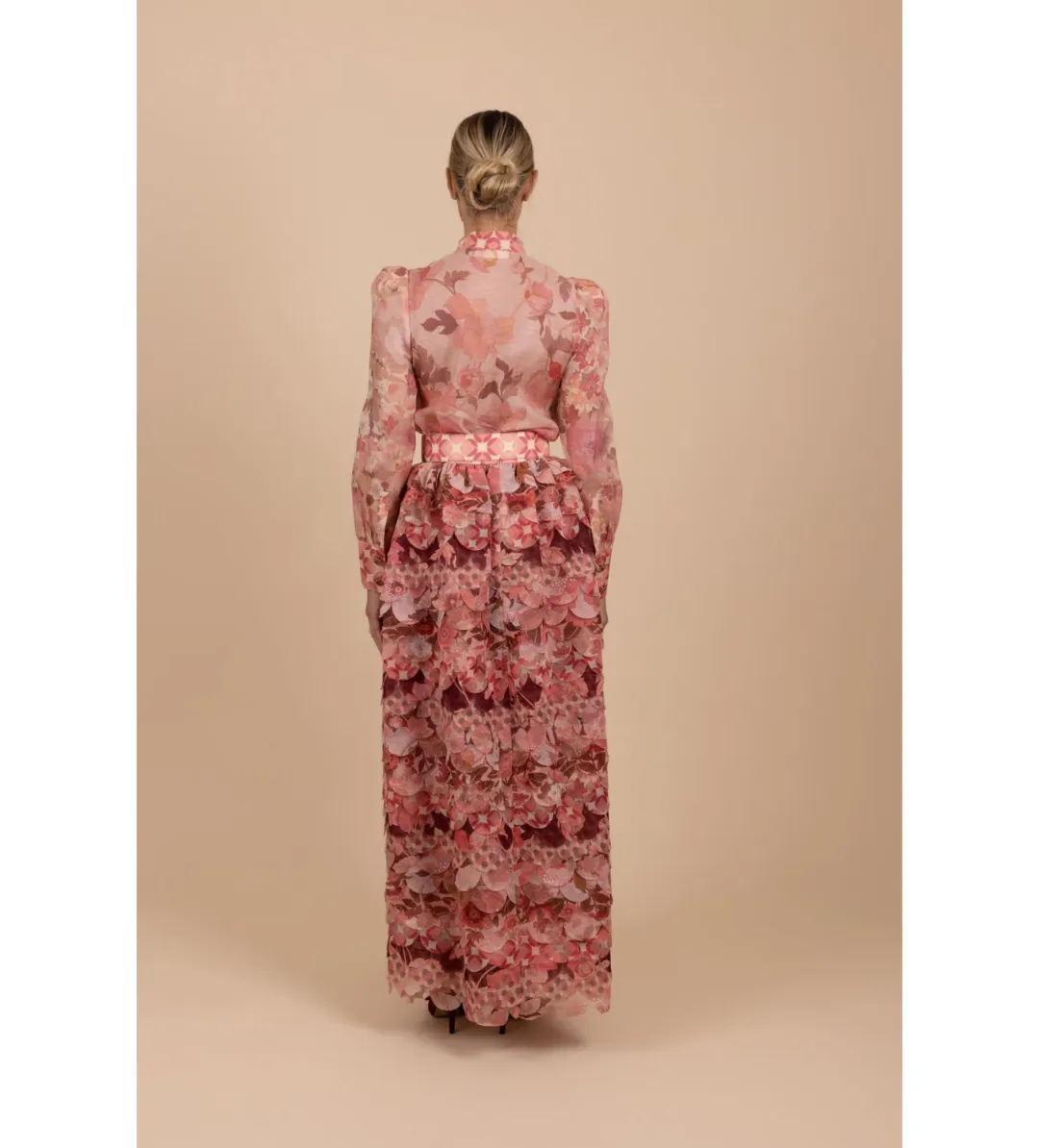 Zimmerman Concert Scalloped Shirt and Skirt in Multi Size 2 / AU 12 for rent on The Volte - main image