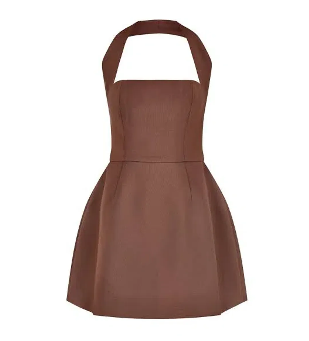Odd Muse Ultimate Structure Mini Dress Chocolate Size 6 for rent on The Volte - main image
