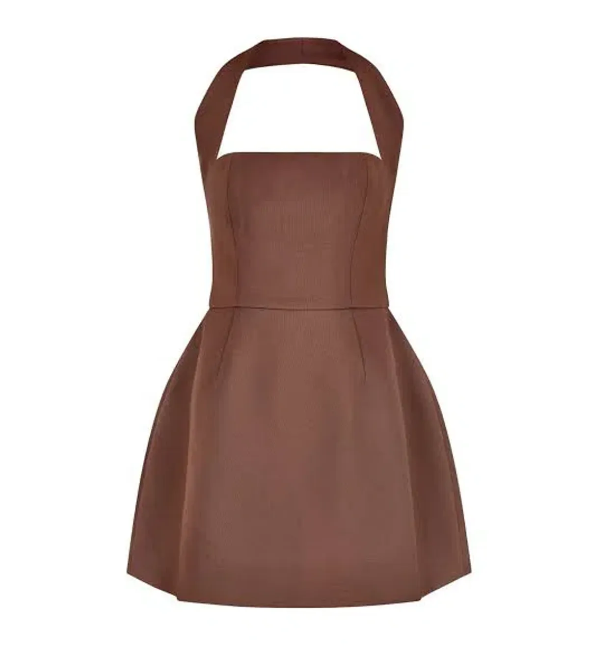 Odd Muse Ultimate Structure Mini Dress Chocolate Size 6 - Image 4