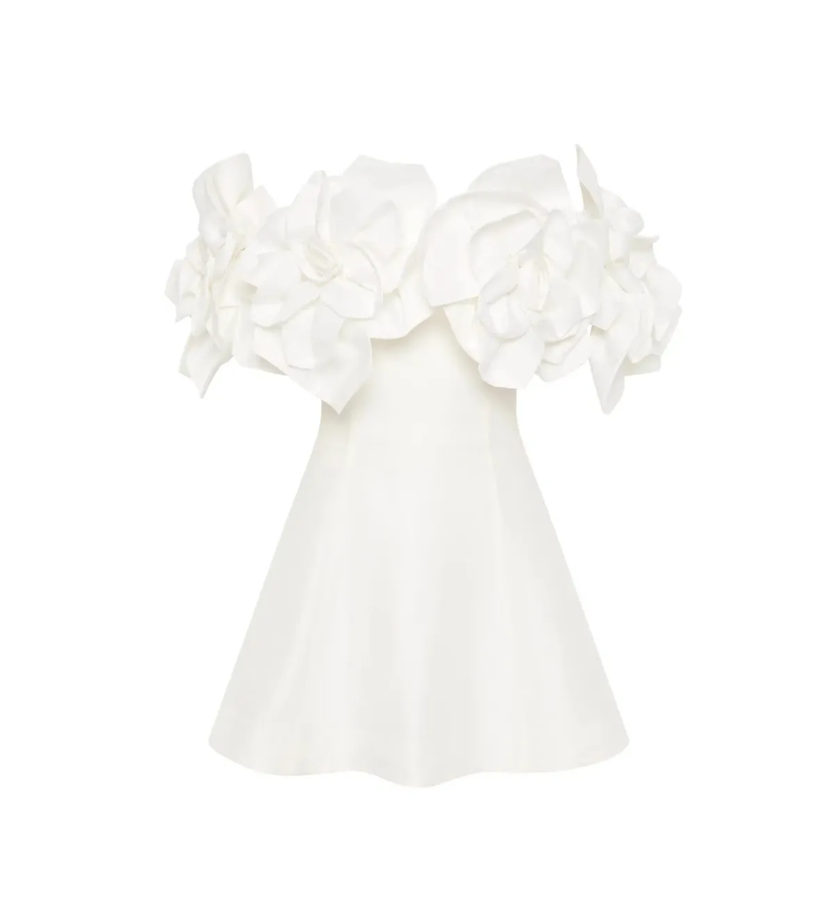 Aje Etta Mini Dress Ivory Size AU 12 - Image 5