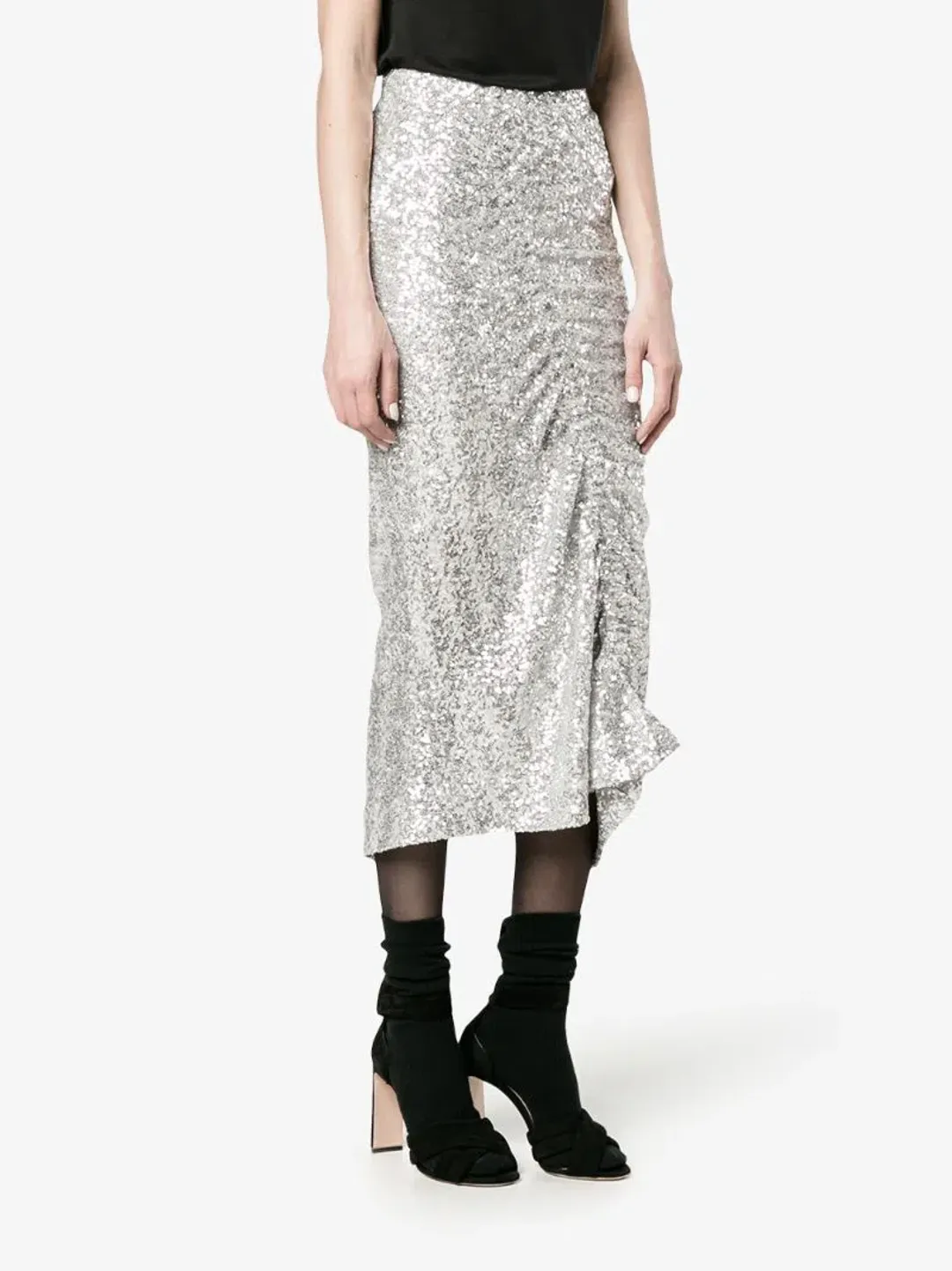 Preen Thornton Bregazzi Sequin Skirt Size 8/S for rent on The Volte - main image