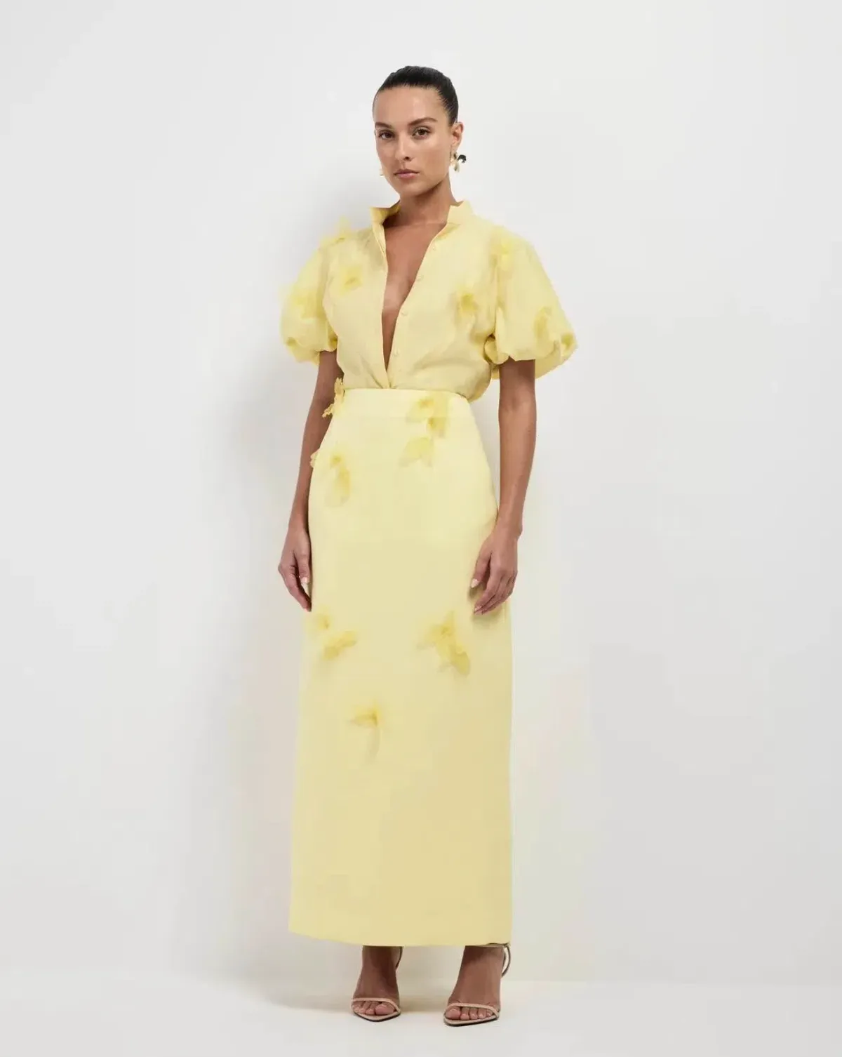 Sheike Rose Gardens Set Top Size AU 8 & Skirt Size AU 10 - Image 1