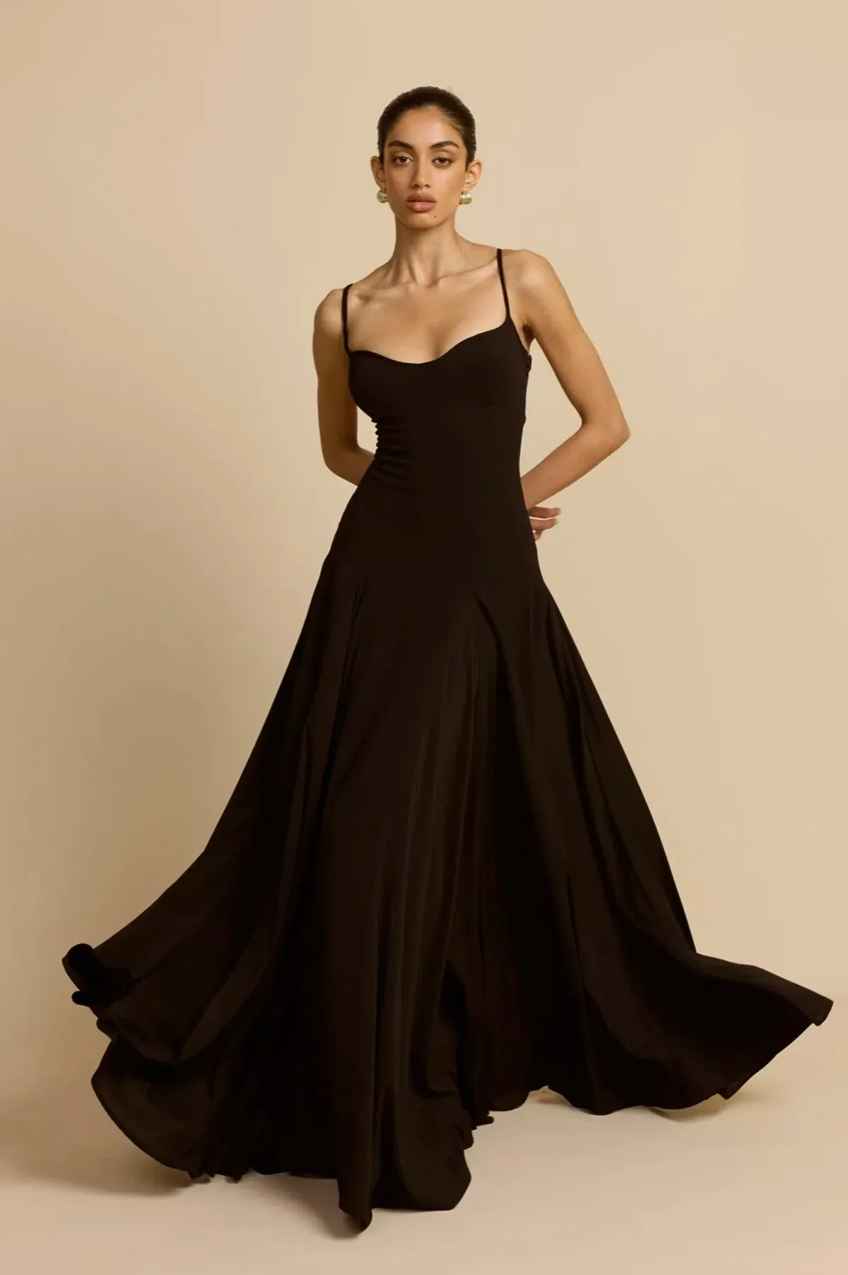 Arcina Ori Paloma Maxi Dress in Black Size M/ AU 10 - Image 2