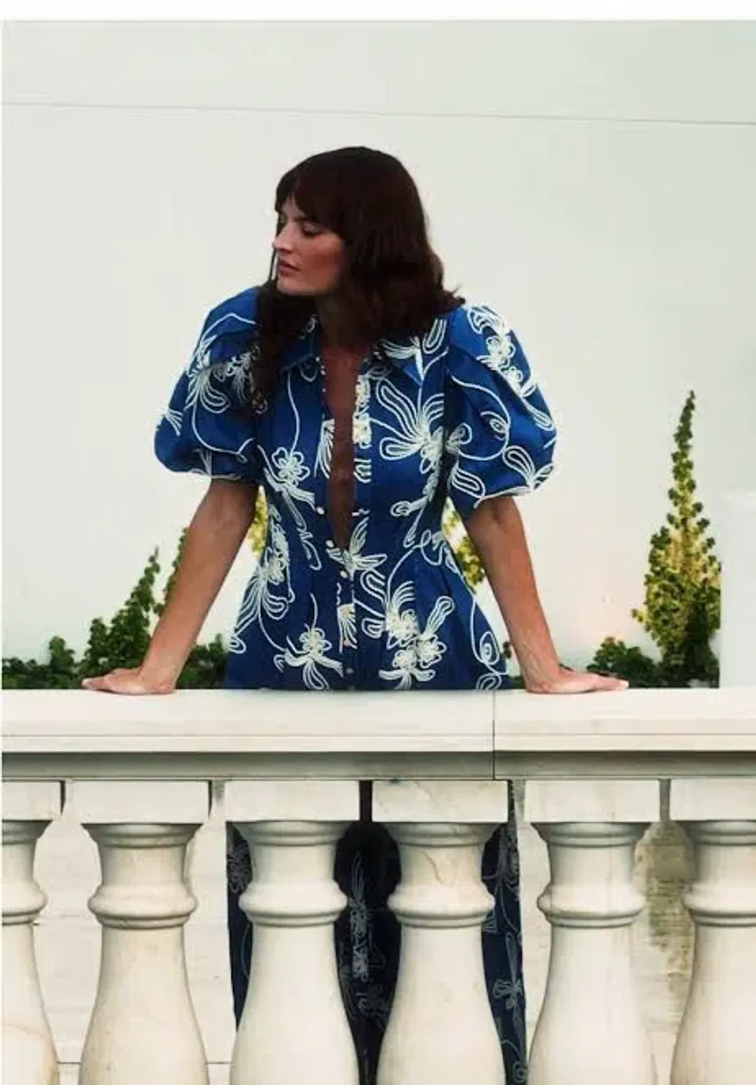 Sheike Hazel Denim Midi Dress Size AU 12 for rent on The Volte - main image