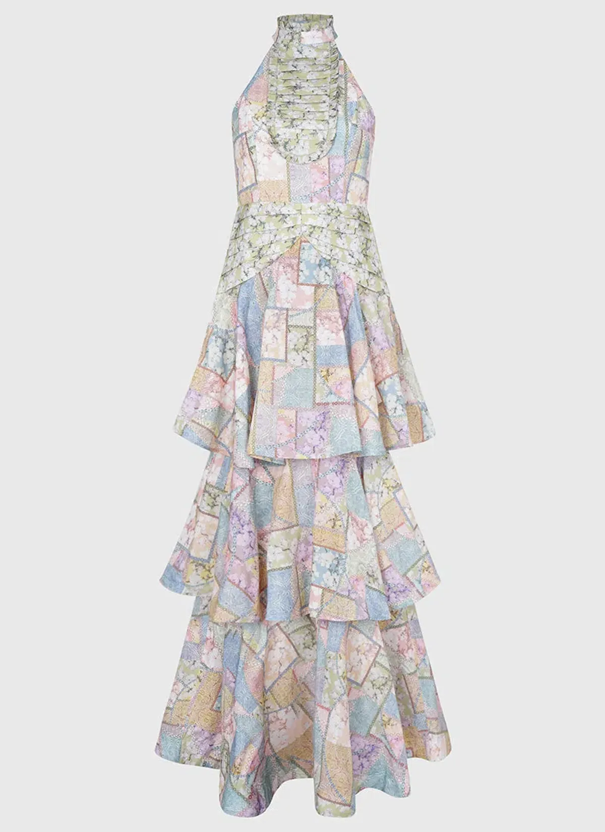 Aqua Blu Brindle Joan Dress Maxi Size AU 12 - Image 4