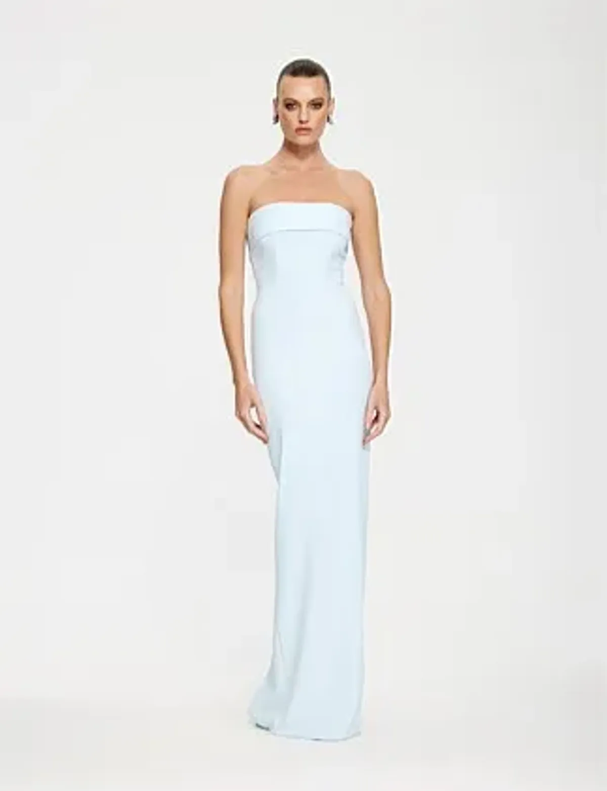 Effie Kats Monroe Gown Ice Blue Size 6/XS - Image 6