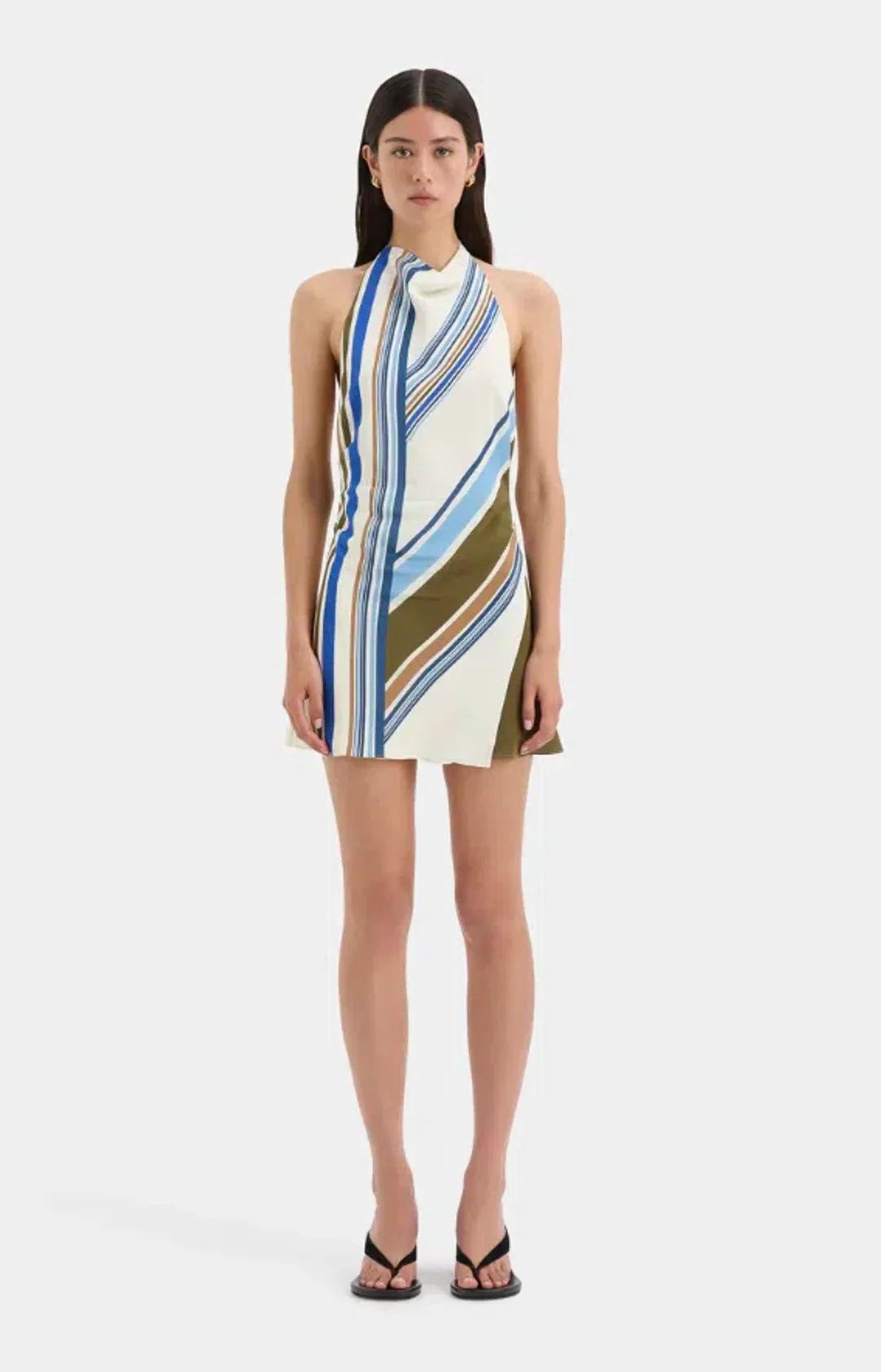 Sir the Label Thistle Halter Mini Dress for rent on The Volte - main image