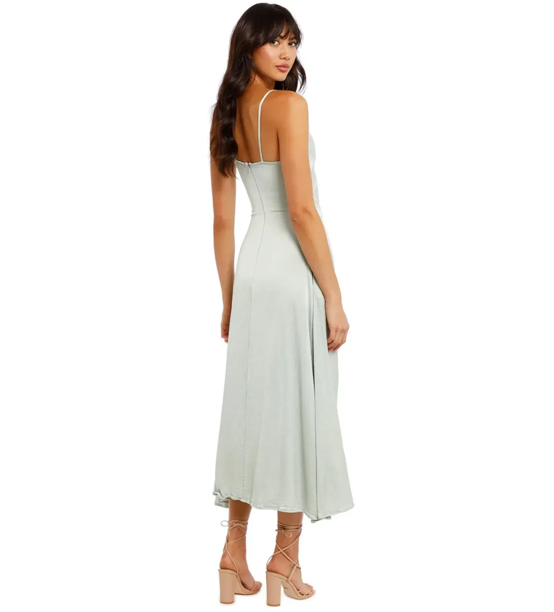 Anna Quan Carina Midi Dress in Pistachio Size L / AU 12 for rent on The Volte - main image