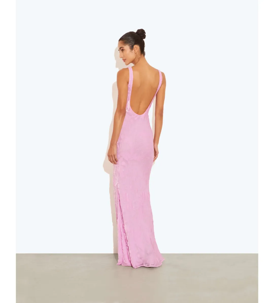 Rat & Boa Amaris Maxi Dress Pink Size 10 for rent on The Volte - main image